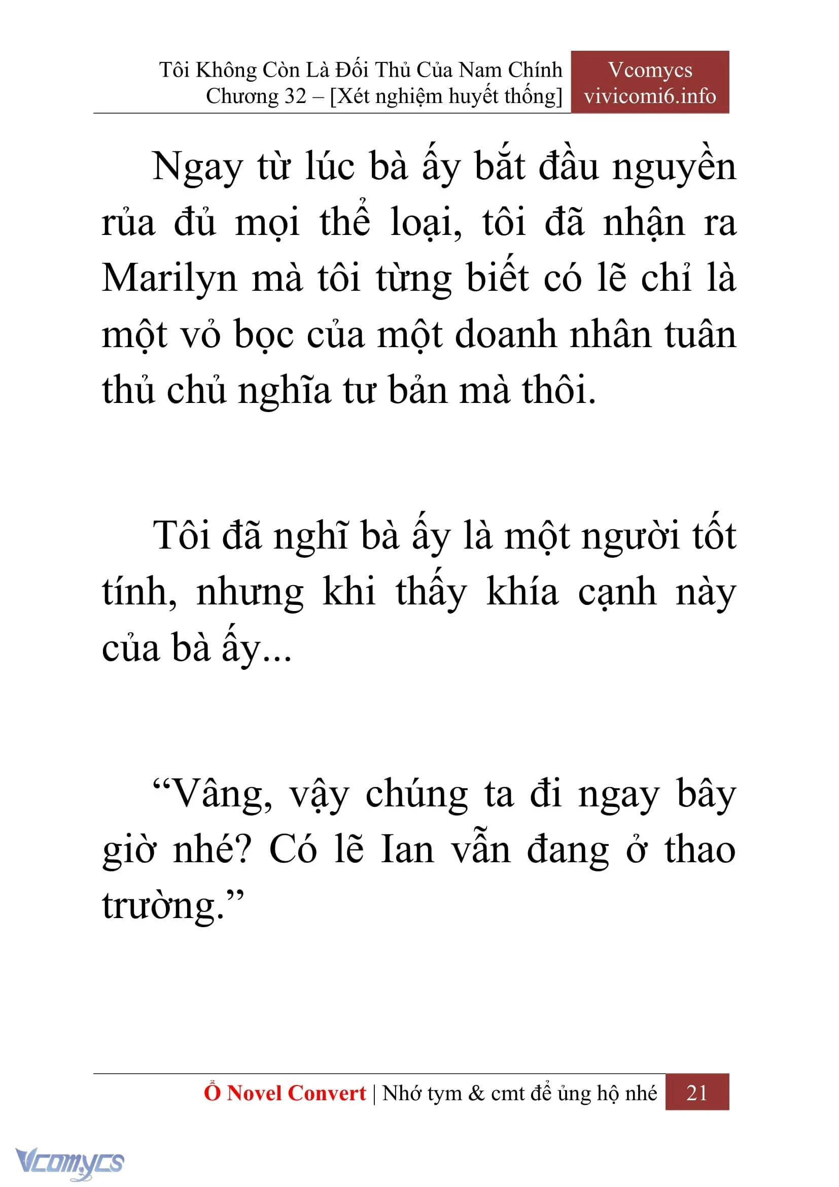 [Novel] Tôi Không Còn Là Đối Thủ Của Nam Chính Chapter  32 - 23