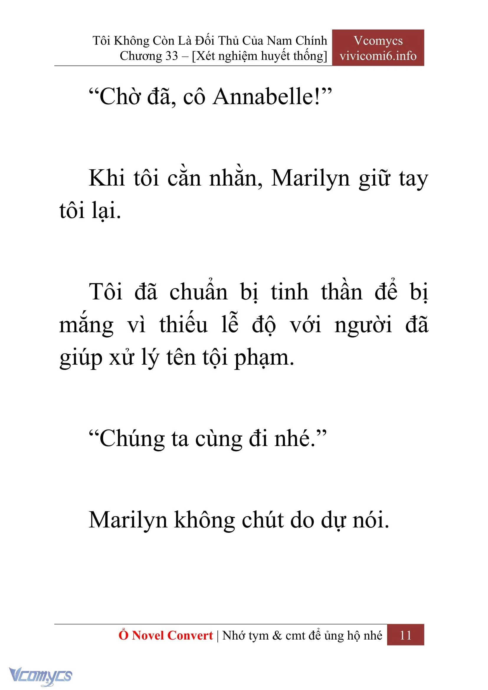 [Novel] Tôi Không Còn Là Đối Thủ Của Nam Chính Chapter  33 - 13