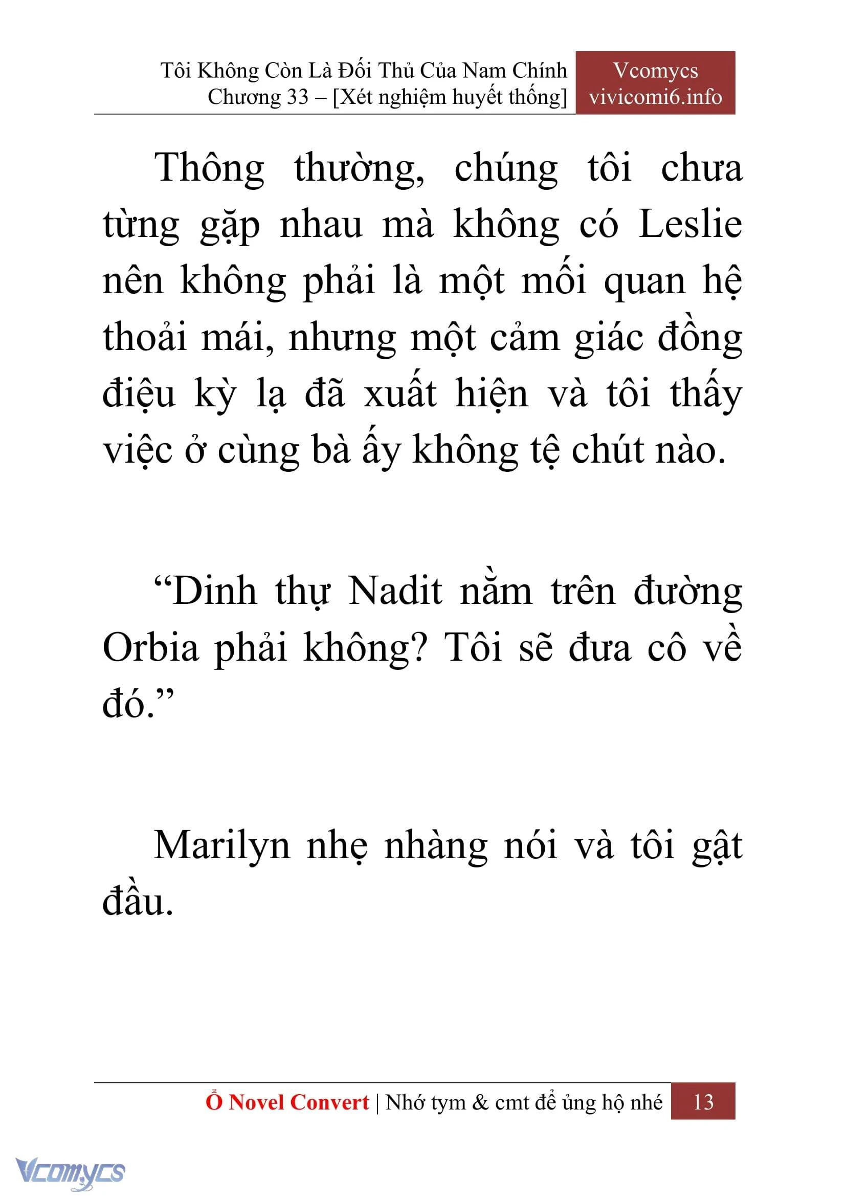 [Novel] Tôi Không Còn Là Đối Thủ Của Nam Chính Chapter  33 - 15
