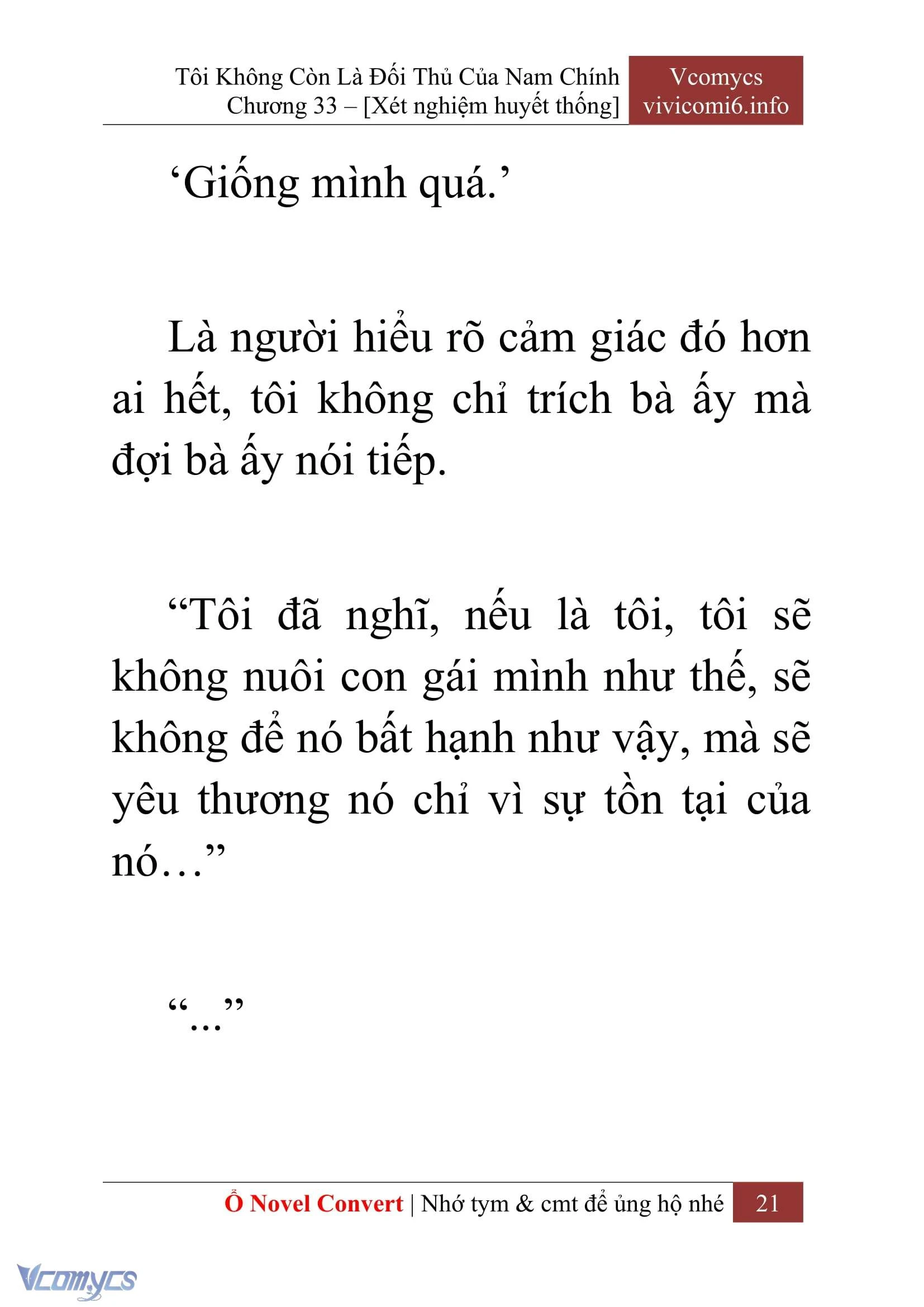 [Novel] Tôi Không Còn Là Đối Thủ Của Nam Chính Chapter  33 - 23