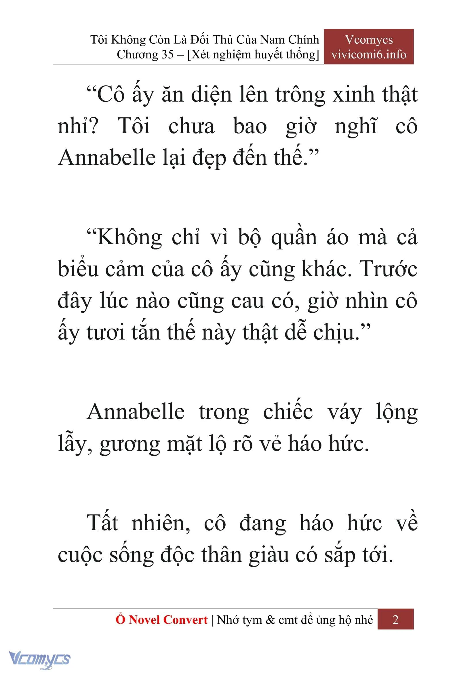 [Novel] Tôi Không Còn Là Đối Thủ Của Nam Chính Chapter  35 - 4