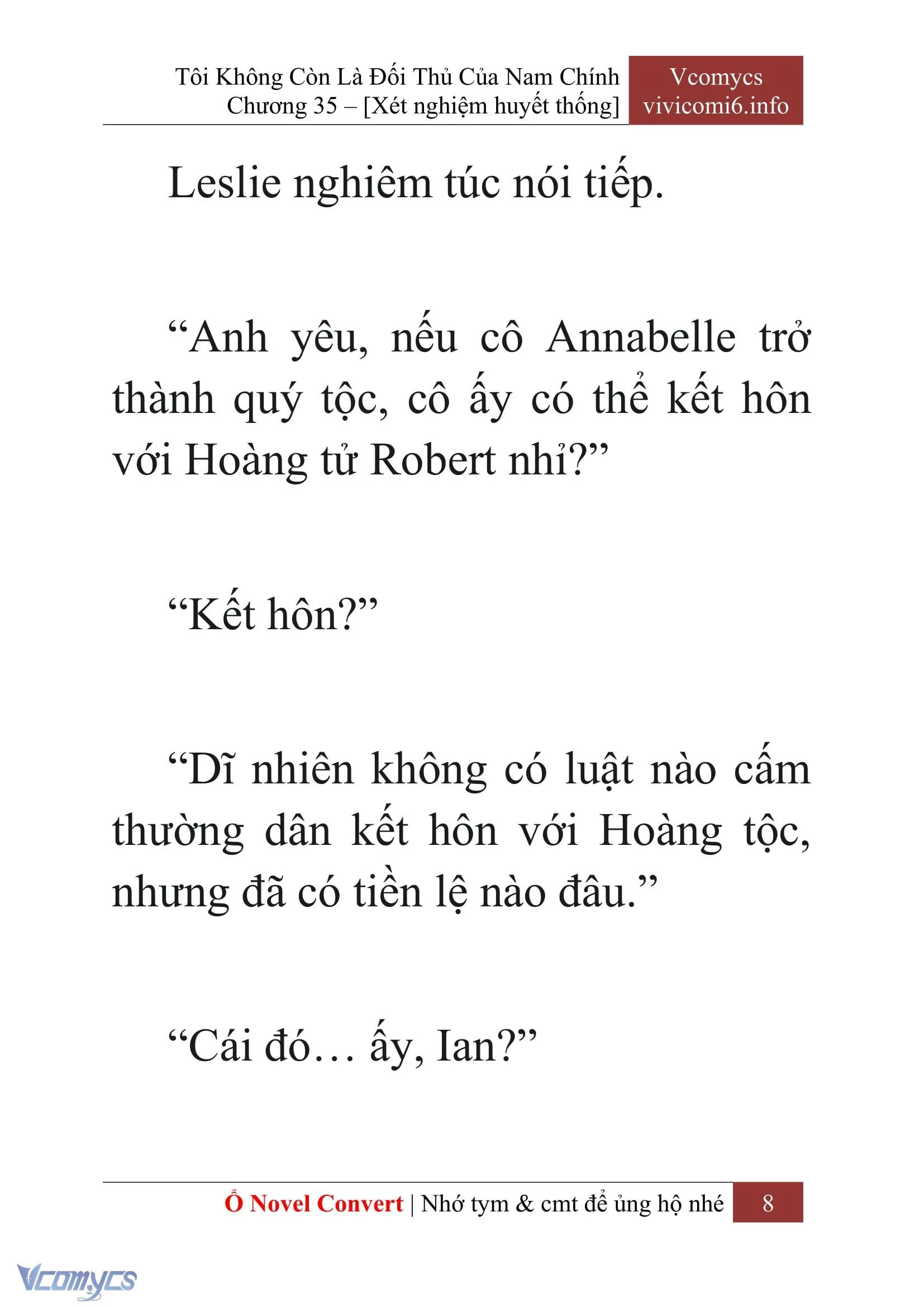 [Novel] Tôi Không Còn Là Đối Thủ Của Nam Chính Chapter  35 - 10