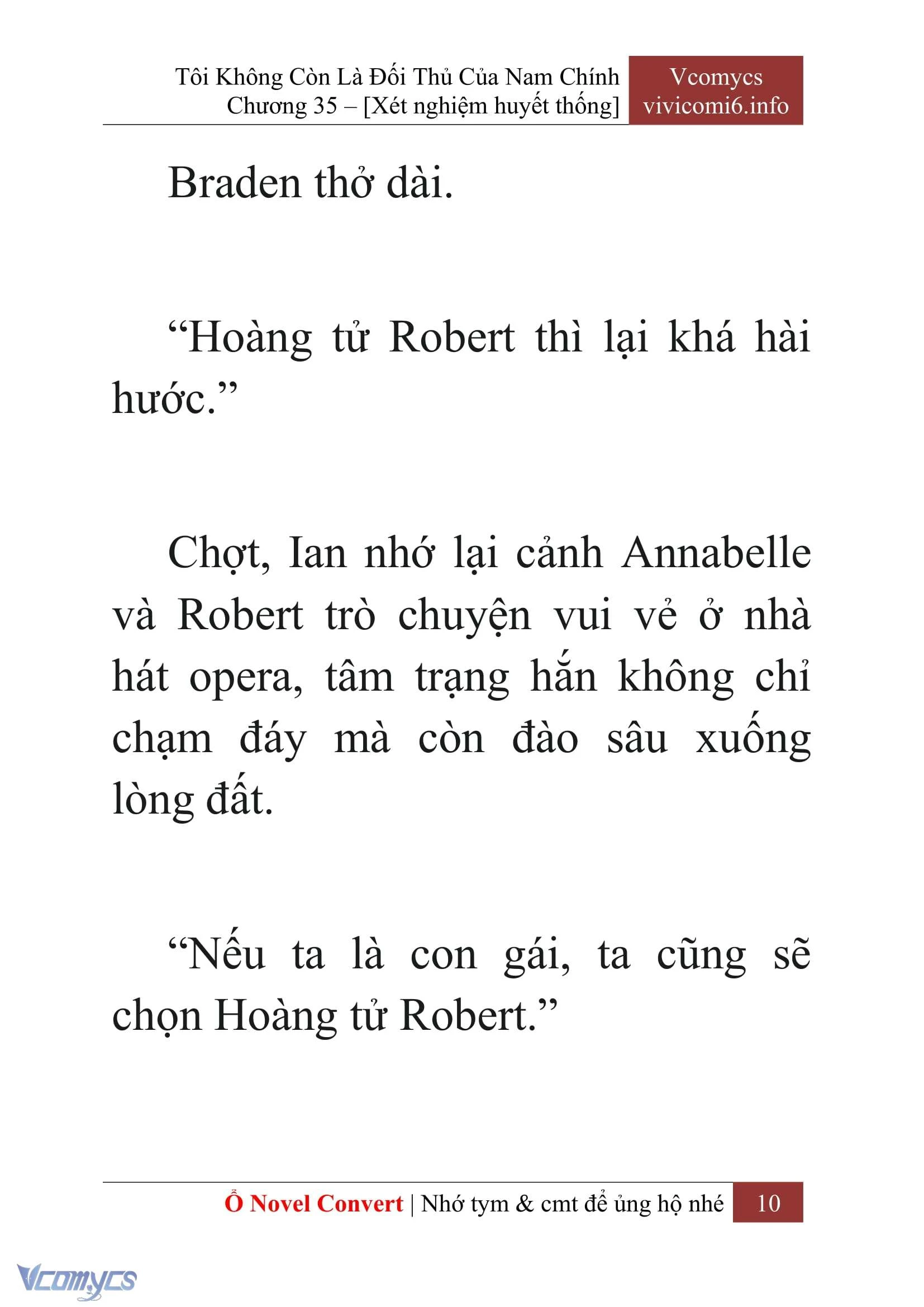 [Novel] Tôi Không Còn Là Đối Thủ Của Nam Chính Chapter  35 - 12