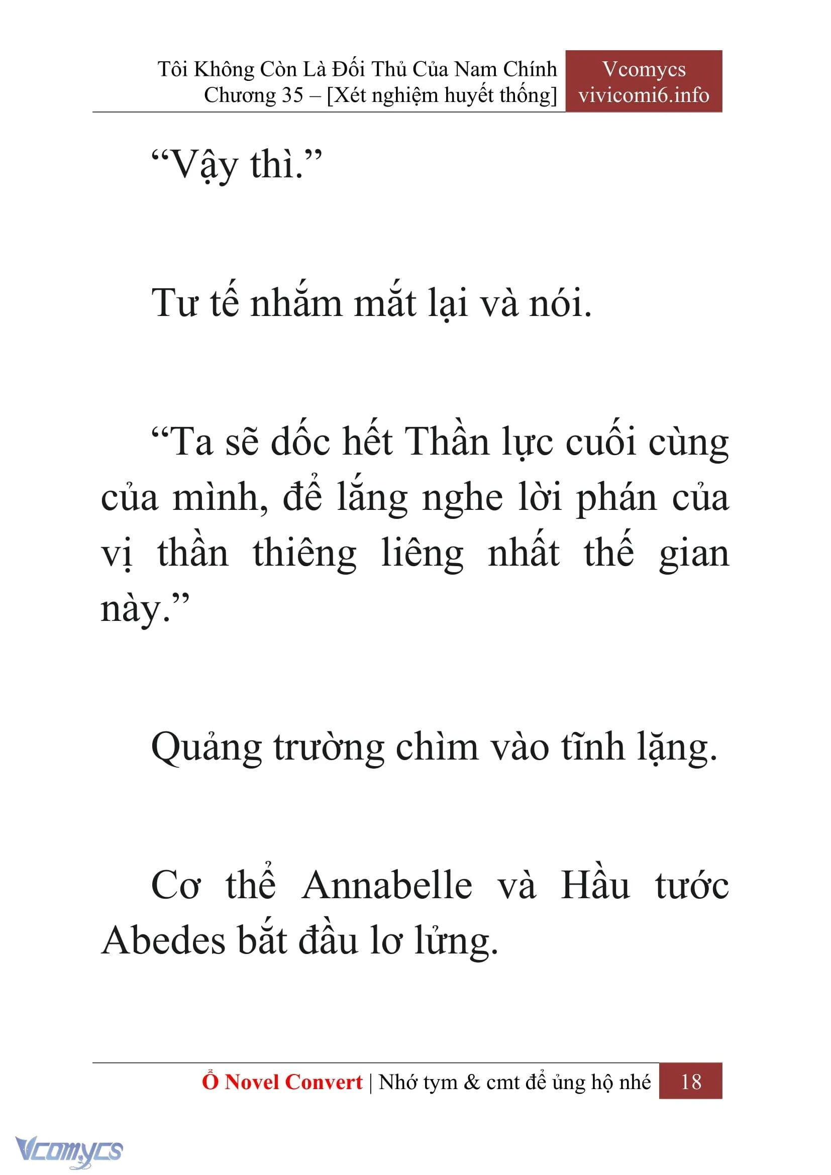 [Novel] Tôi Không Còn Là Đối Thủ Của Nam Chính Chapter  35 - 20