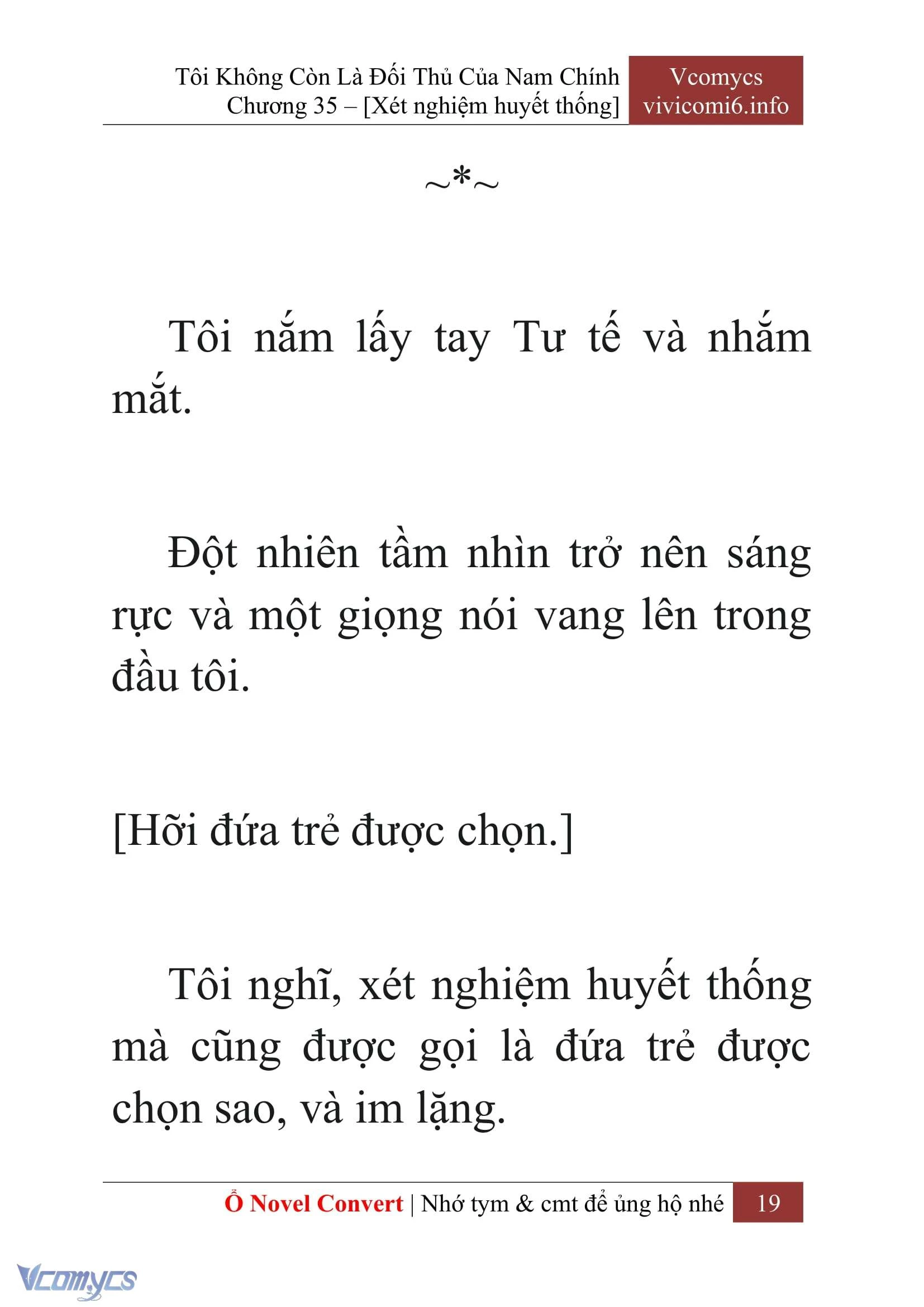 [Novel] Tôi Không Còn Là Đối Thủ Của Nam Chính Chapter  35 - 21