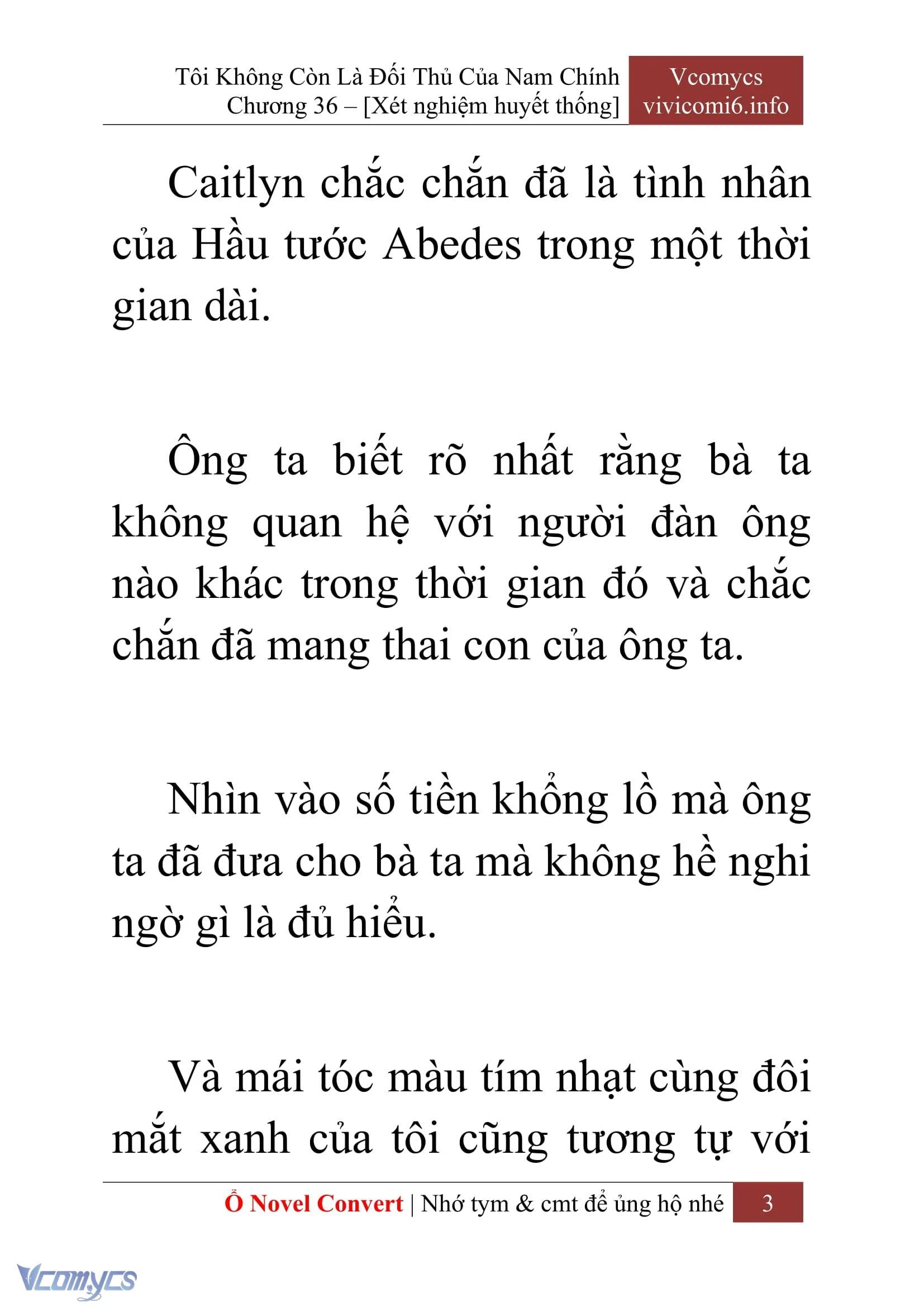 [Novel] Tôi Không Còn Là Đối Thủ Của Nam Chính Chapter  36 - 5