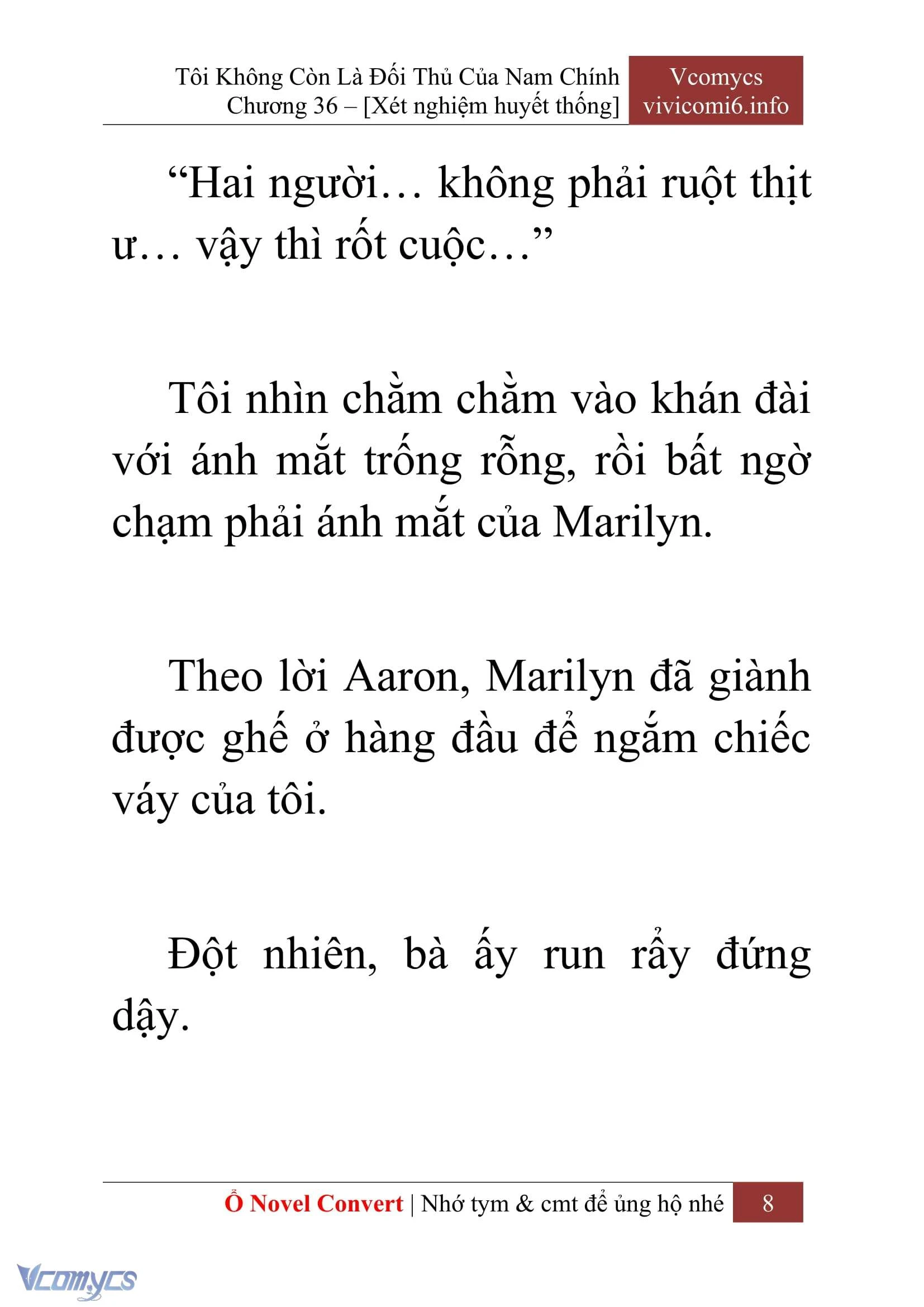 [Novel] Tôi Không Còn Là Đối Thủ Của Nam Chính Chapter  36 - 10