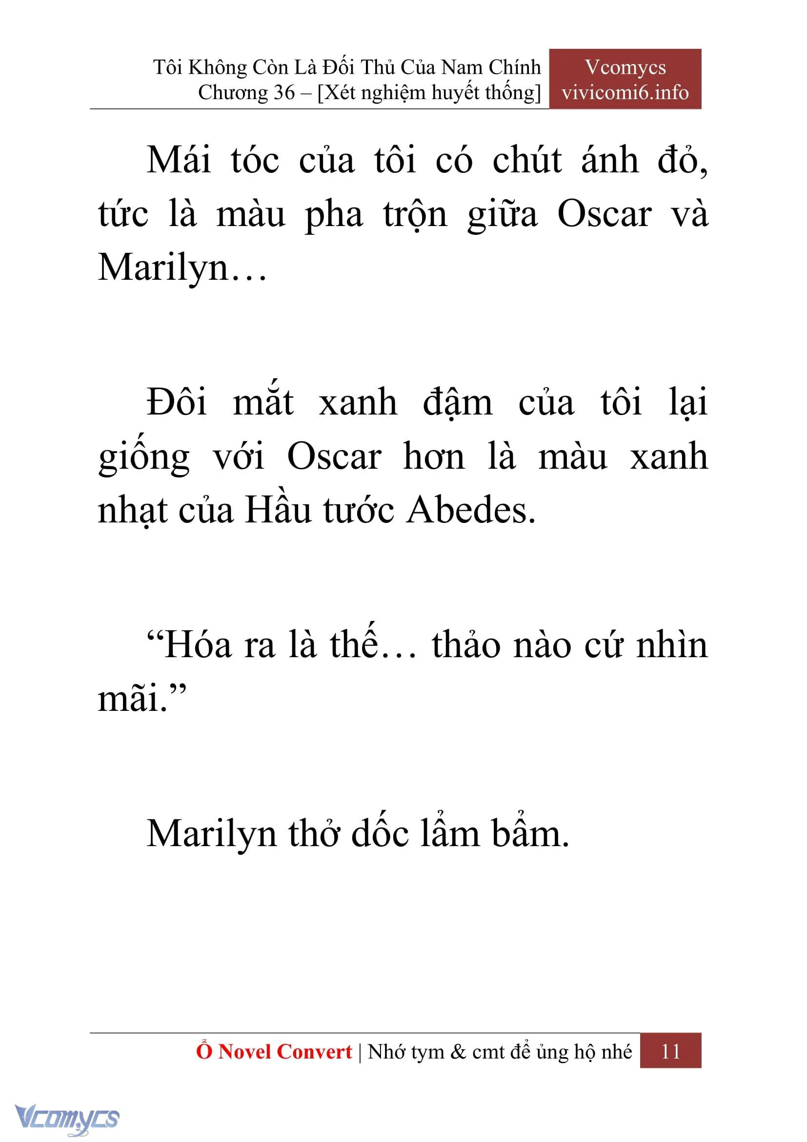 [Novel] Tôi Không Còn Là Đối Thủ Của Nam Chính Chapter  36 - 13