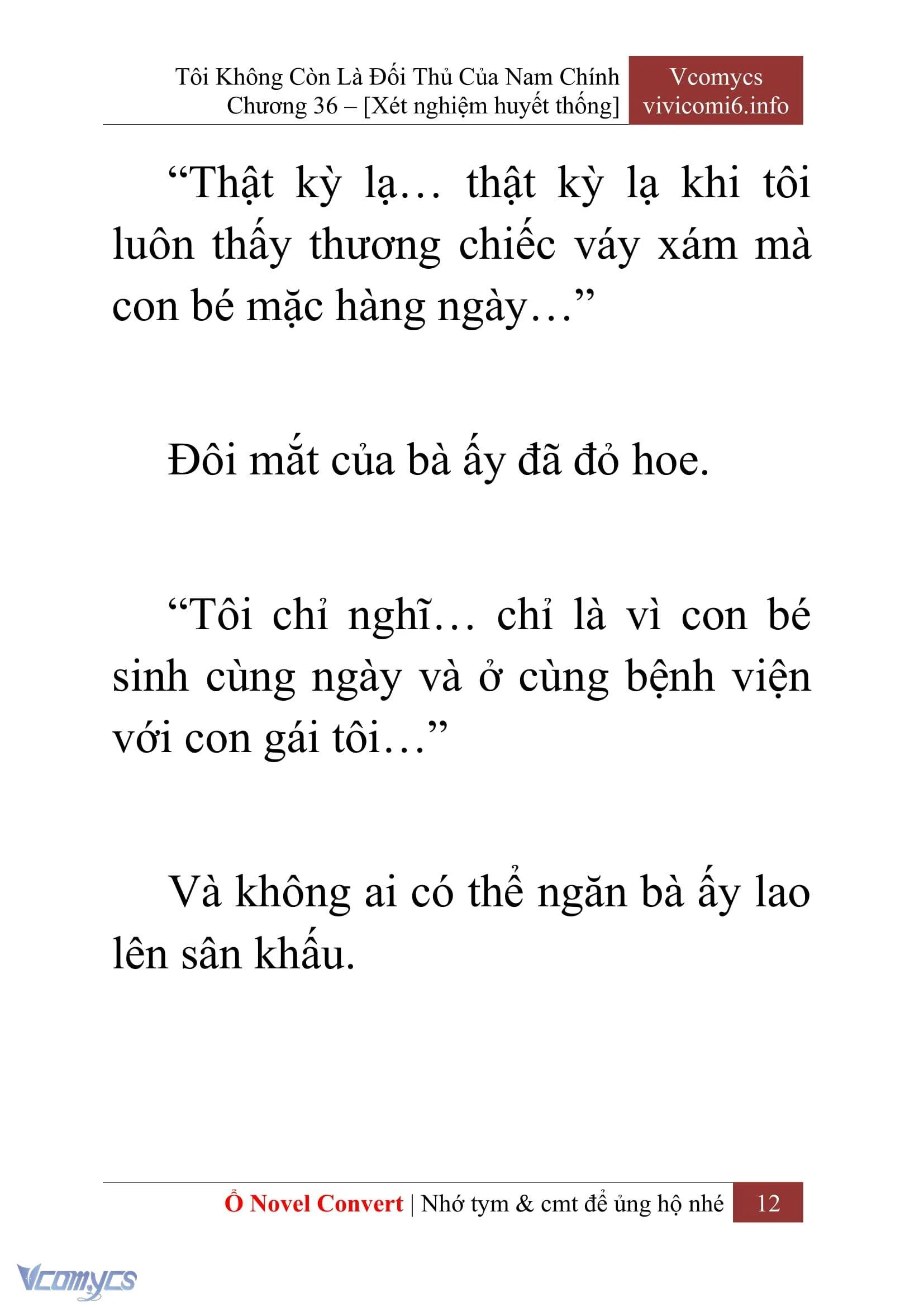 [Novel] Tôi Không Còn Là Đối Thủ Của Nam Chính Chapter  36 - 14