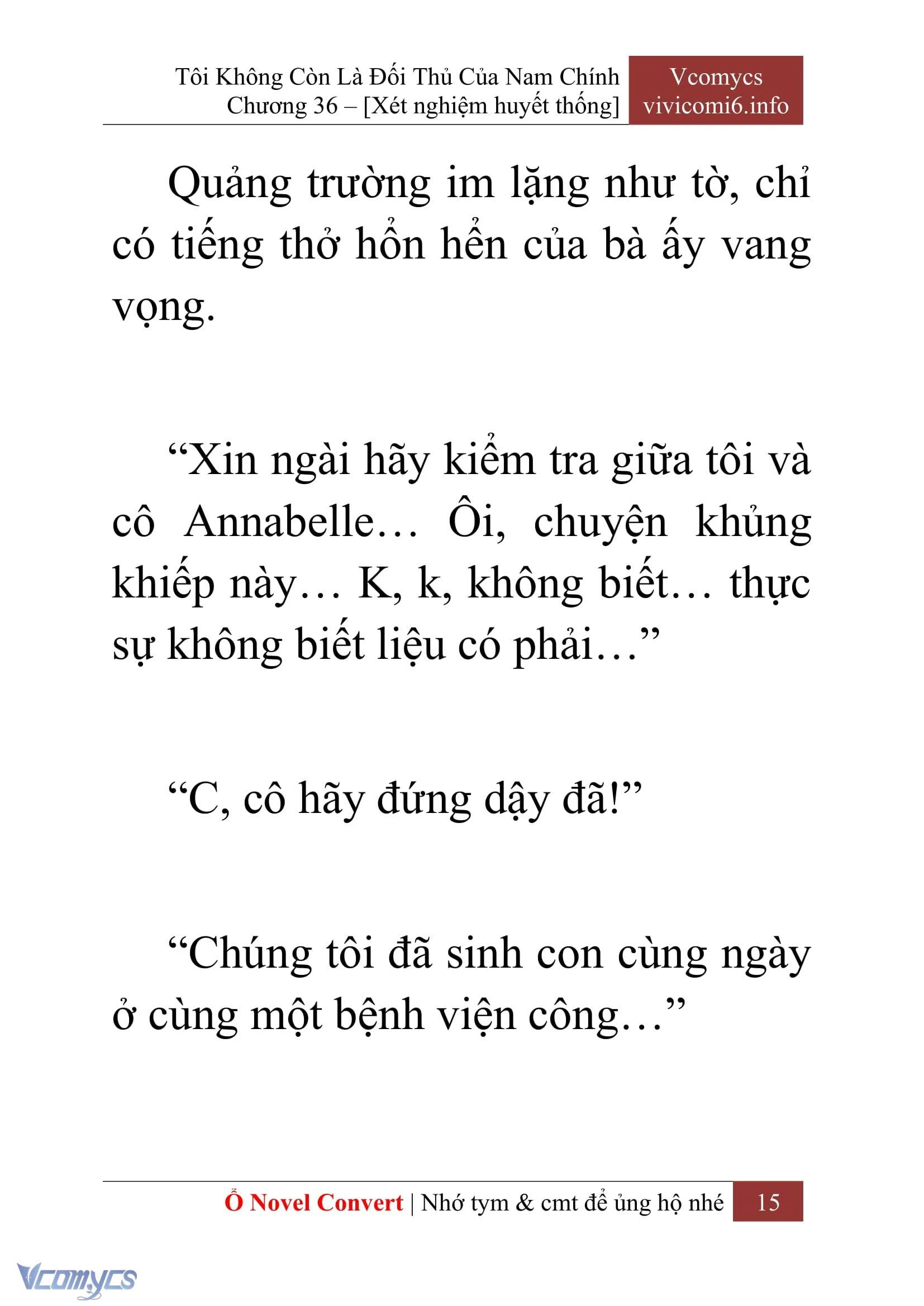 [Novel] Tôi Không Còn Là Đối Thủ Của Nam Chính Chapter  36 - 17