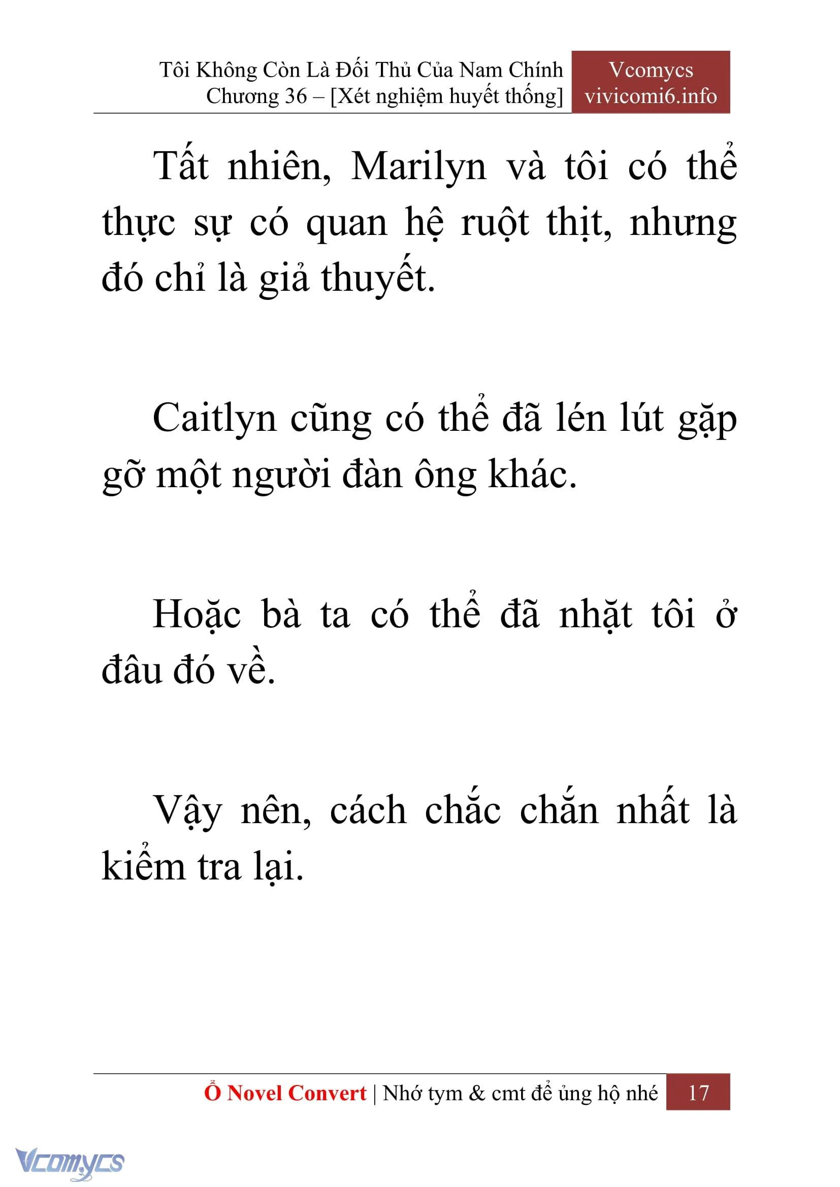 [Novel] Tôi Không Còn Là Đối Thủ Của Nam Chính Chapter  36 - 19