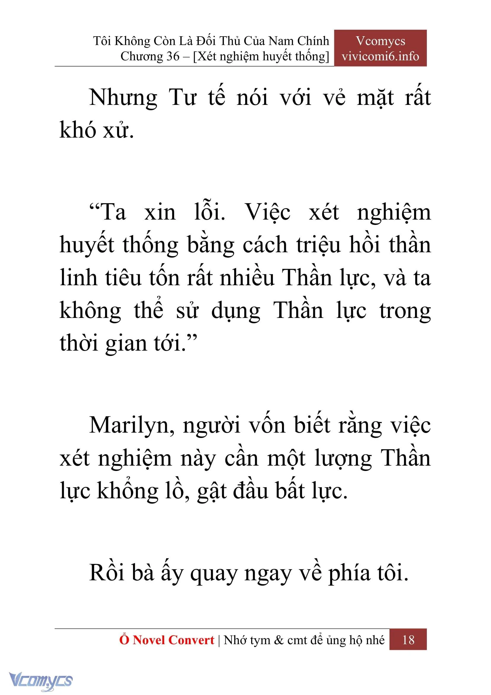 [Novel] Tôi Không Còn Là Đối Thủ Của Nam Chính Chapter  36 - 20