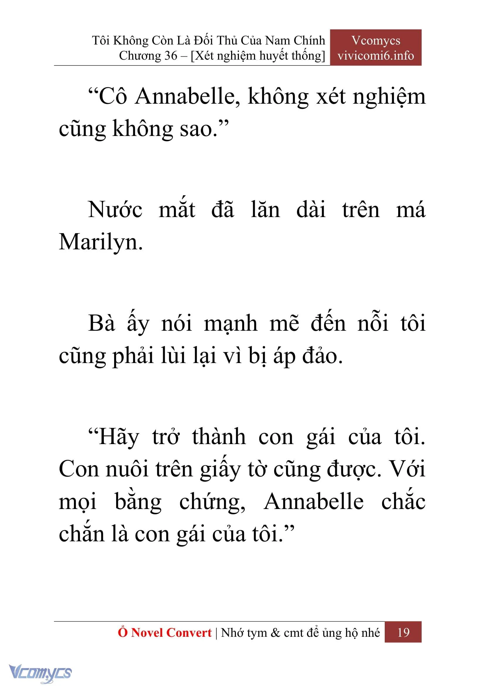 [Novel] Tôi Không Còn Là Đối Thủ Của Nam Chính Chapter  36 - 21