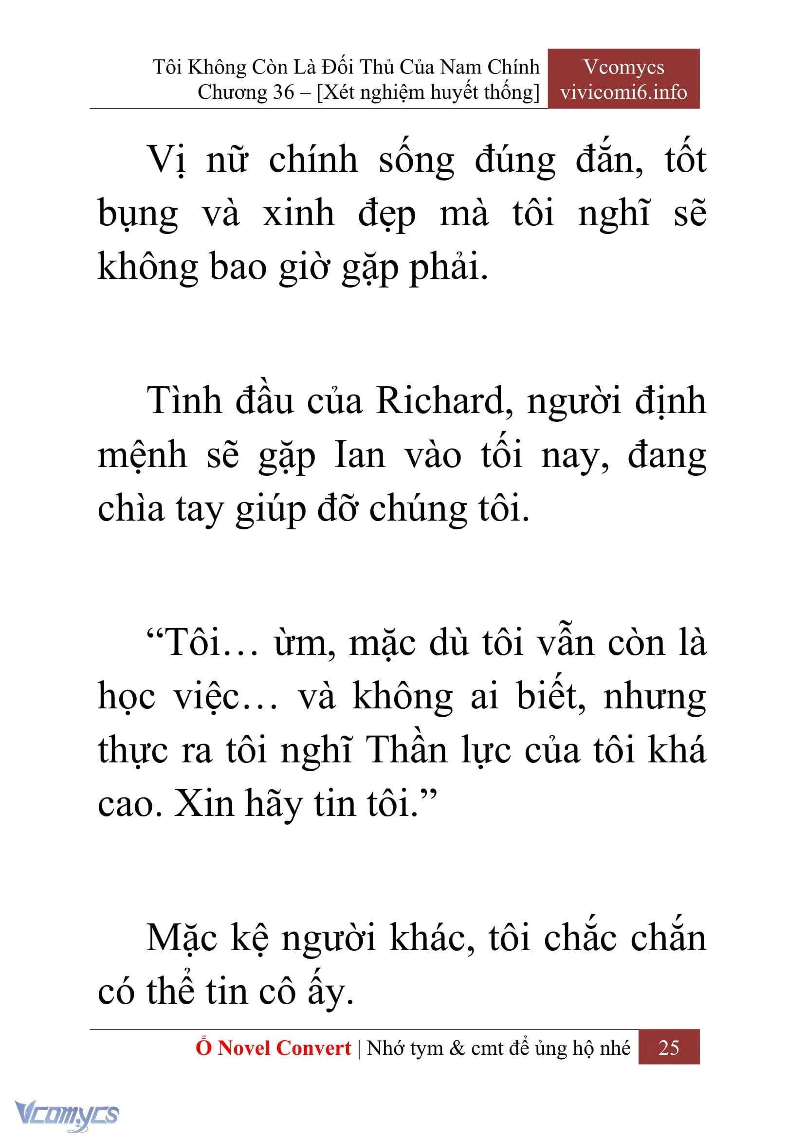 [Novel] Tôi Không Còn Là Đối Thủ Của Nam Chính Chapter  36 - 27