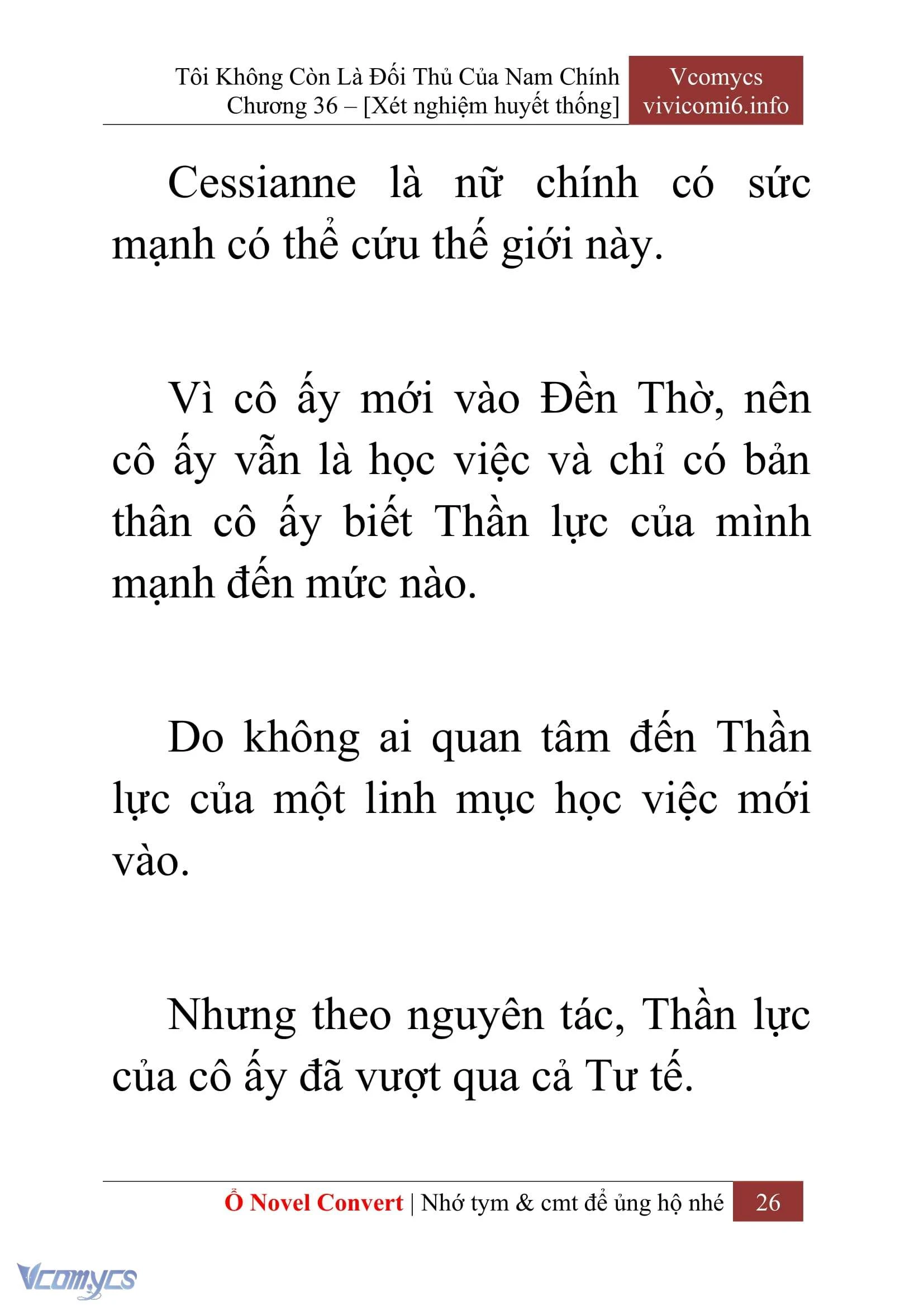 [Novel] Tôi Không Còn Là Đối Thủ Của Nam Chính Chapter  36 - 28