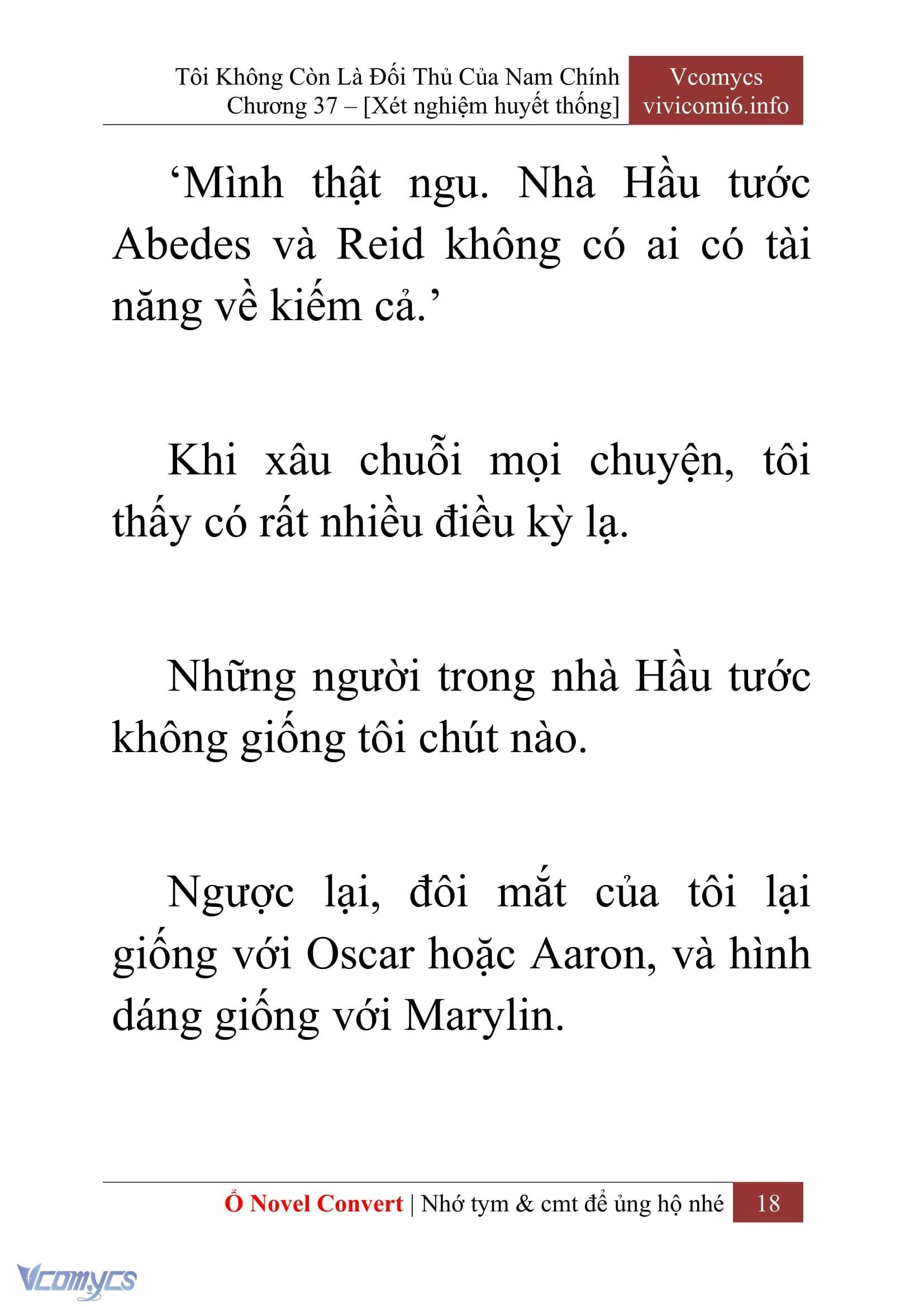 [Novel] Tôi Không Còn Là Đối Thủ Của Nam Chính Chapter  37 - 20