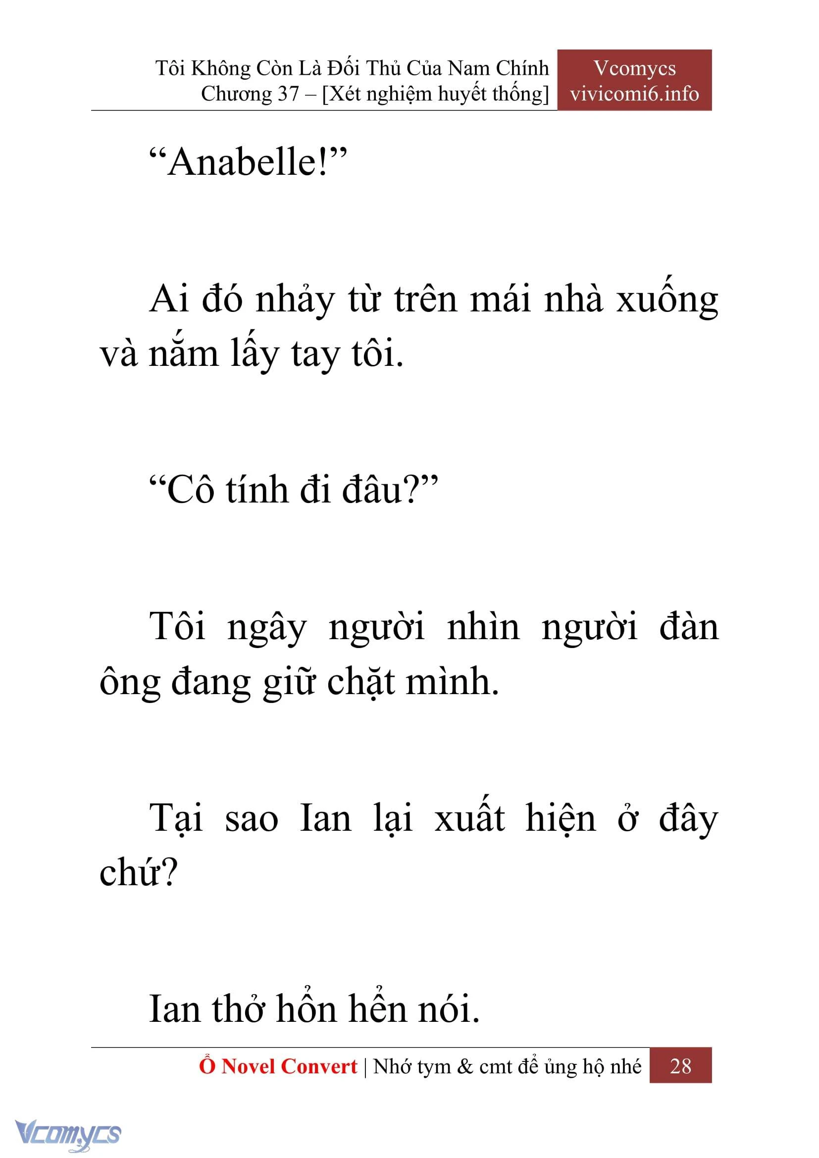 [Novel] Tôi Không Còn Là Đối Thủ Của Nam Chính Chapter  37 - 30