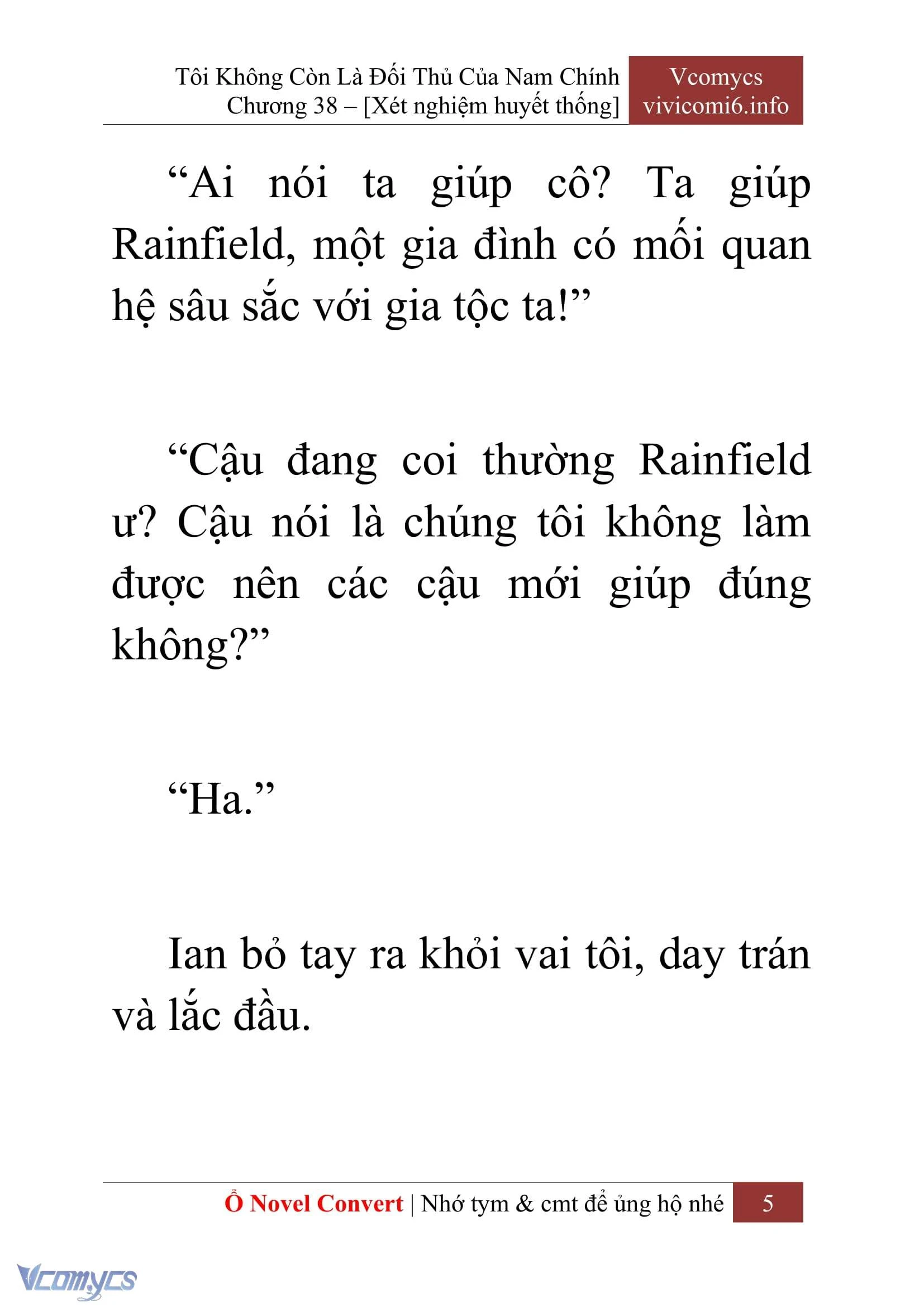 [Novel] Tôi Không Còn Là Đối Thủ Của Nam Chính Chapter  38 - 7
