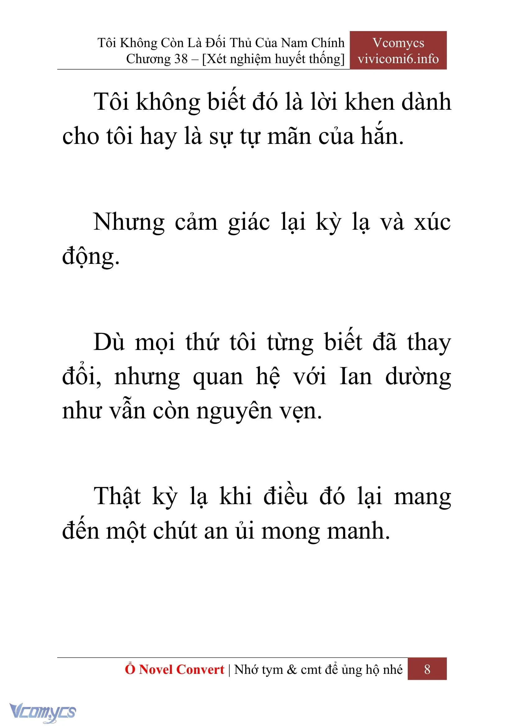 [Novel] Tôi Không Còn Là Đối Thủ Của Nam Chính Chapter  38 - 10