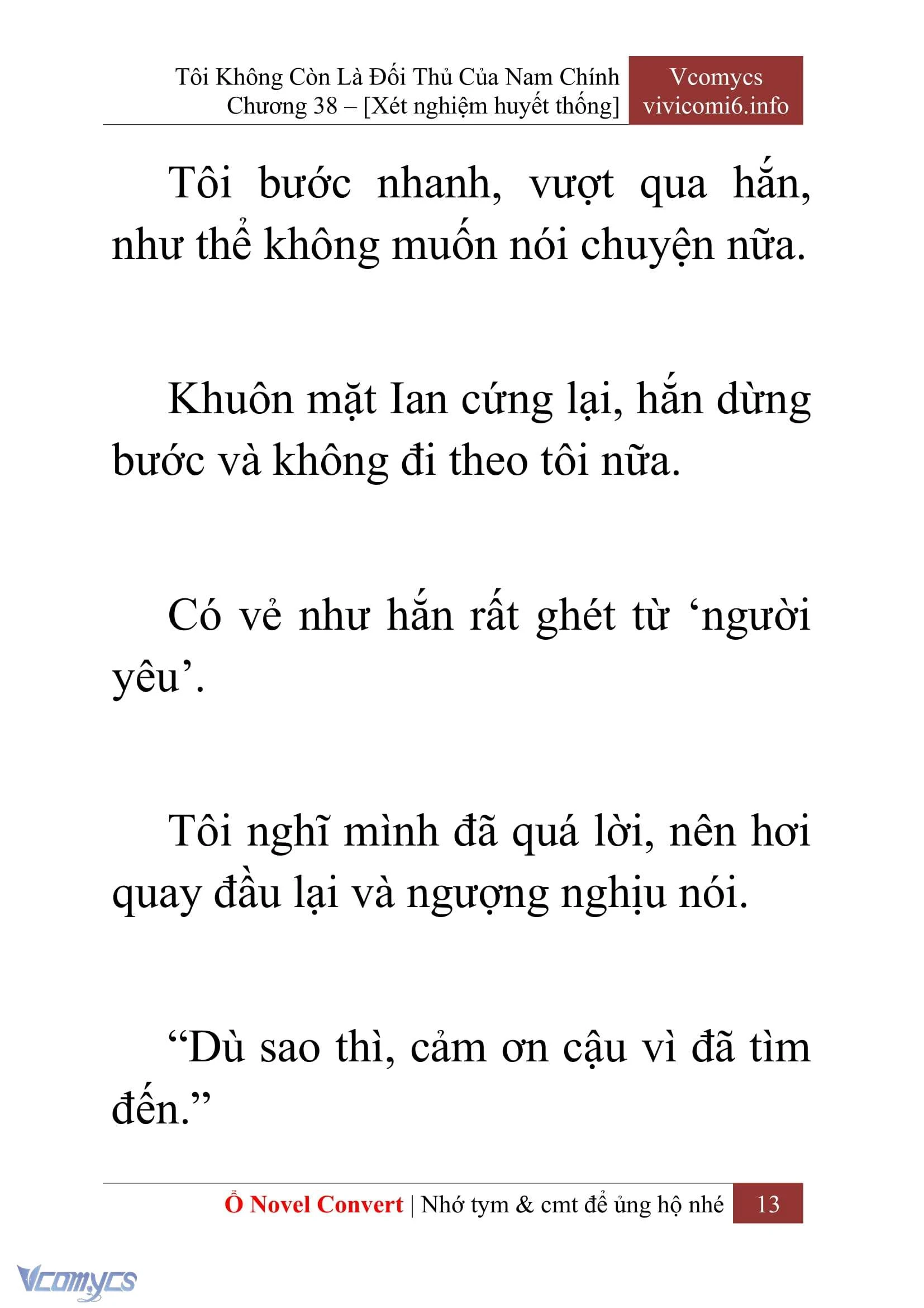 [Novel] Tôi Không Còn Là Đối Thủ Của Nam Chính Chapter  38 - 15