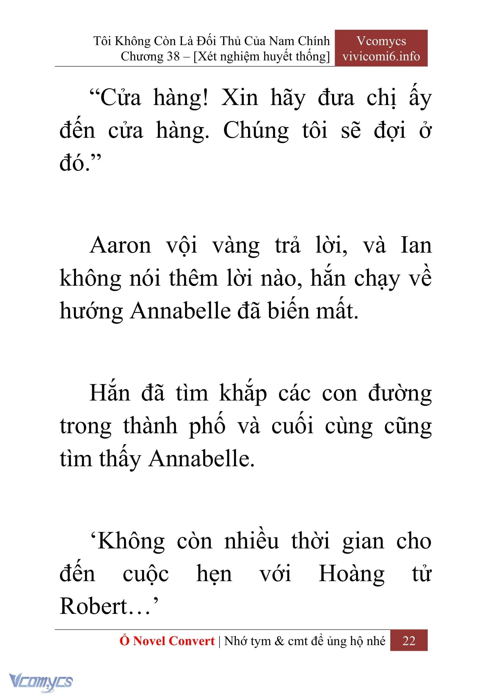 [Novel] Tôi Không Còn Là Đối Thủ Của Nam Chính Chapter  38 - 24