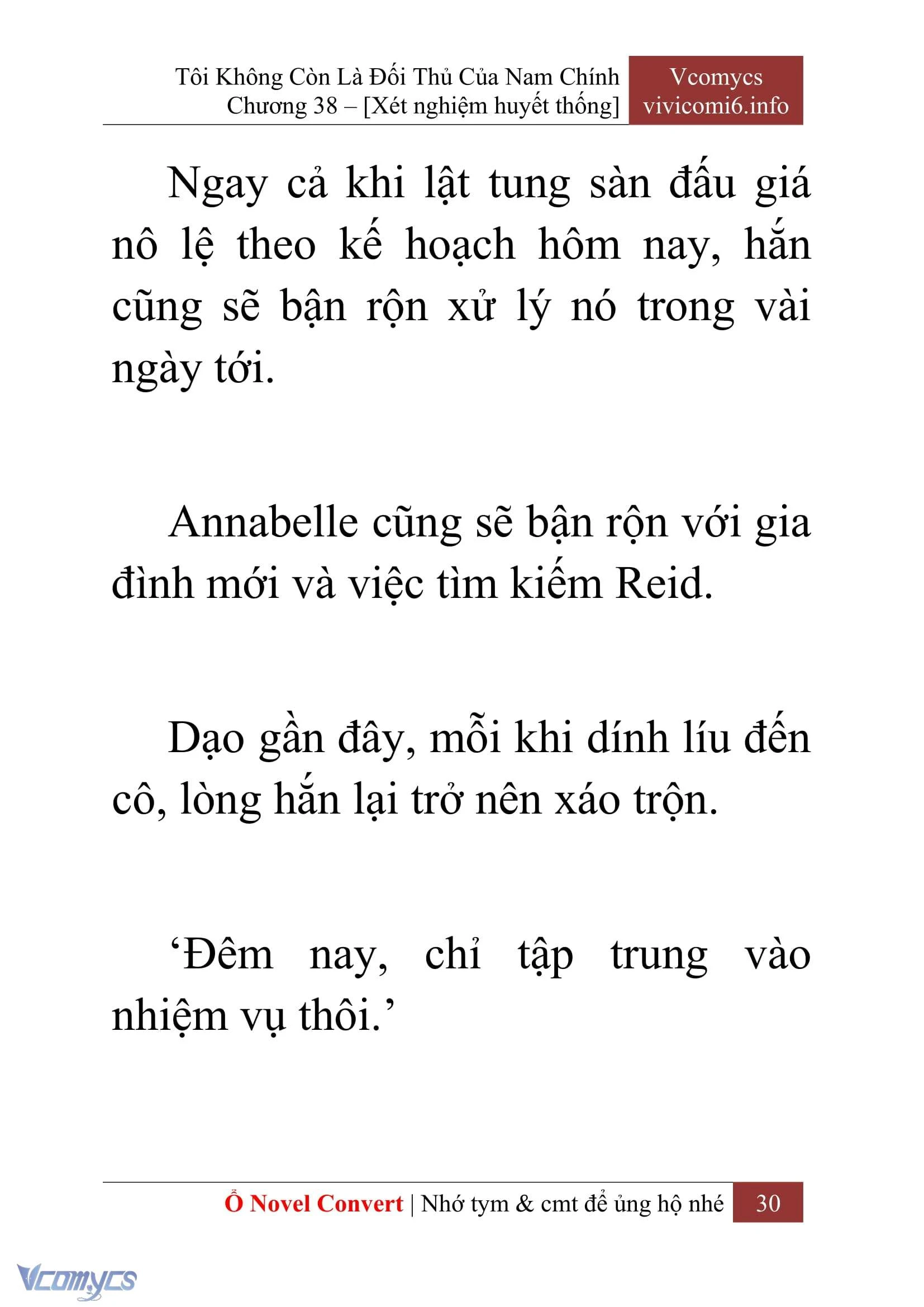 [Novel] Tôi Không Còn Là Đối Thủ Của Nam Chính Chapter  38 - 32
