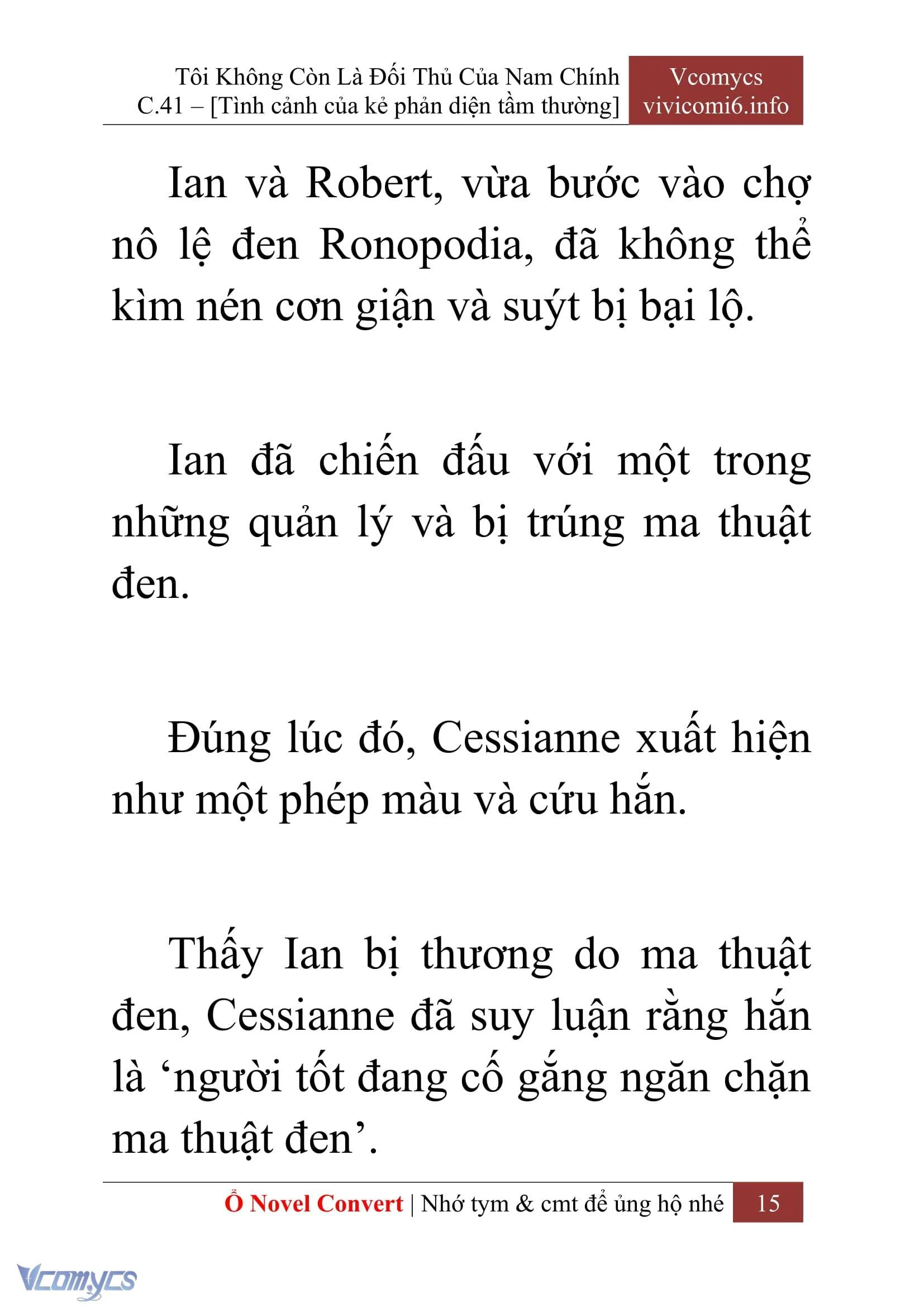 [Novel] Tôi Không Còn Là Đối Thủ Của Nam Chính Chapter  41 - 17