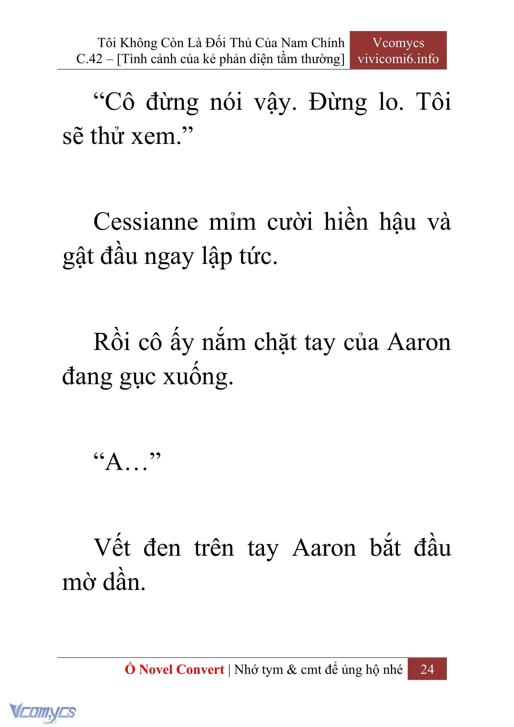 [Novel] Tôi Không Còn Là Đối Thủ Của Nam Chính Chapter  42 - 26