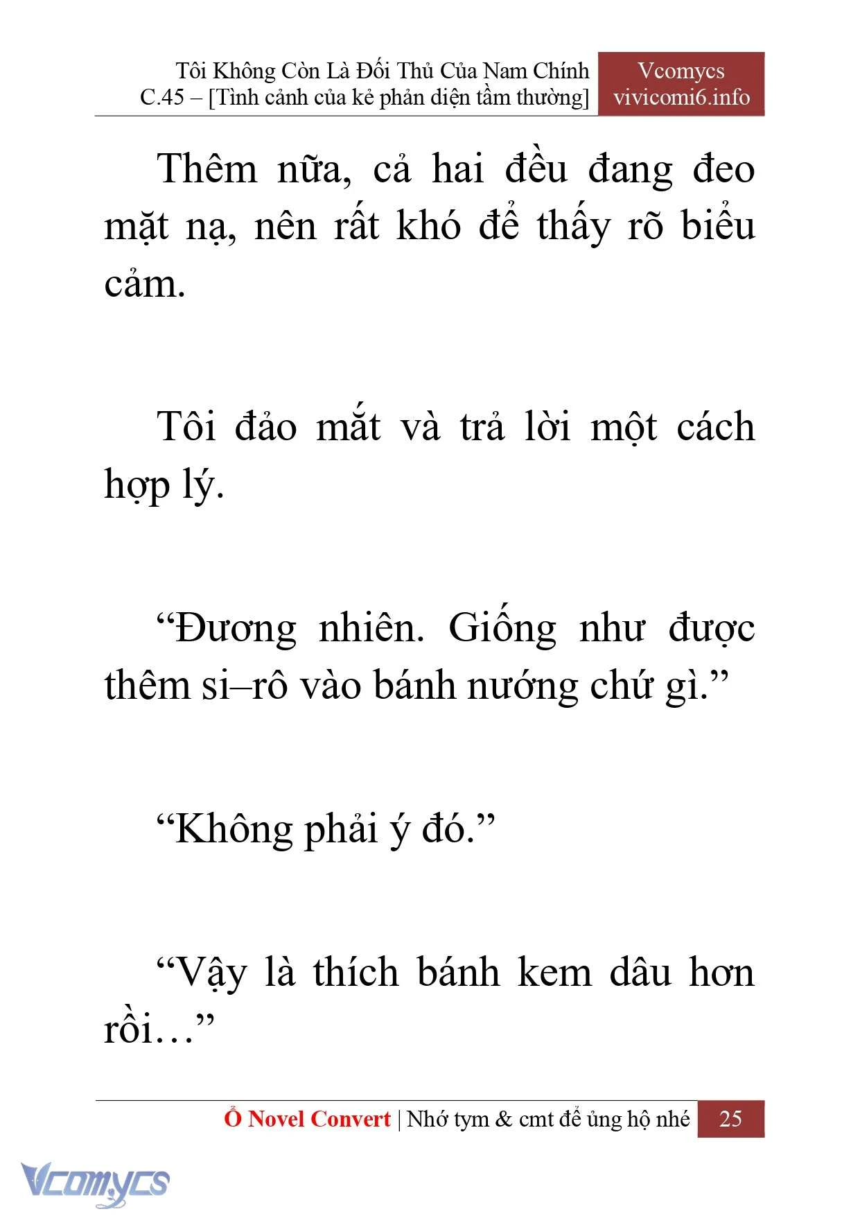 [Novel] Tôi Không Còn Là Đối Thủ Của Nam Chính Chapter  45 - 27