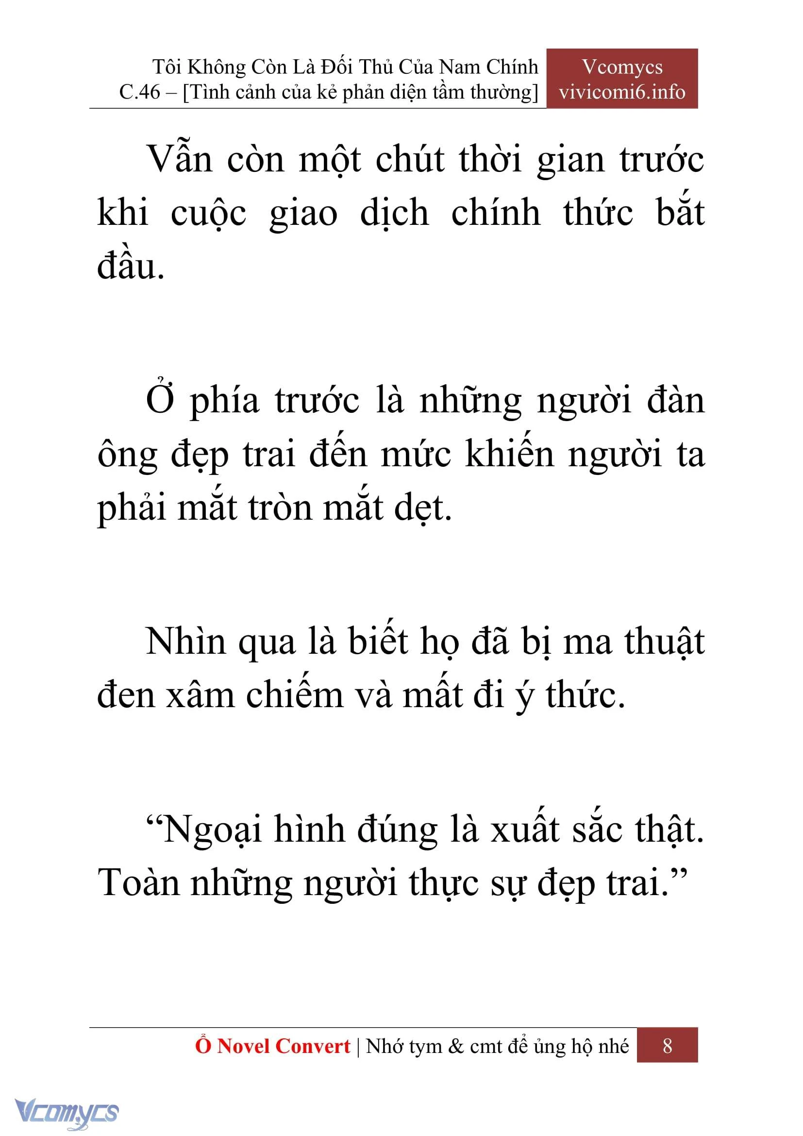 [Novel] Tôi Không Còn Là Đối Thủ Của Nam Chính Chapter  46 - 10