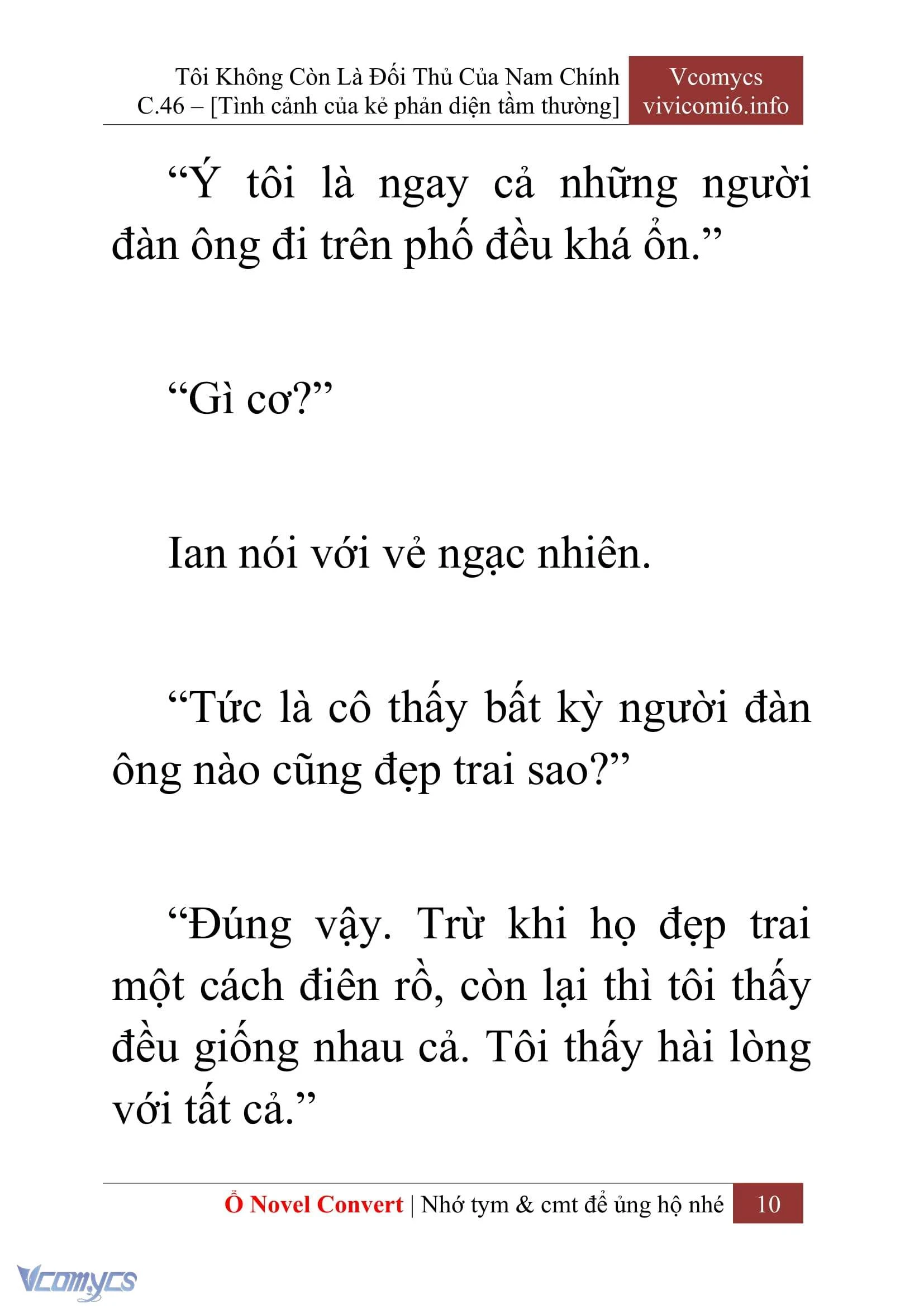[Novel] Tôi Không Còn Là Đối Thủ Của Nam Chính Chapter  46 - 12