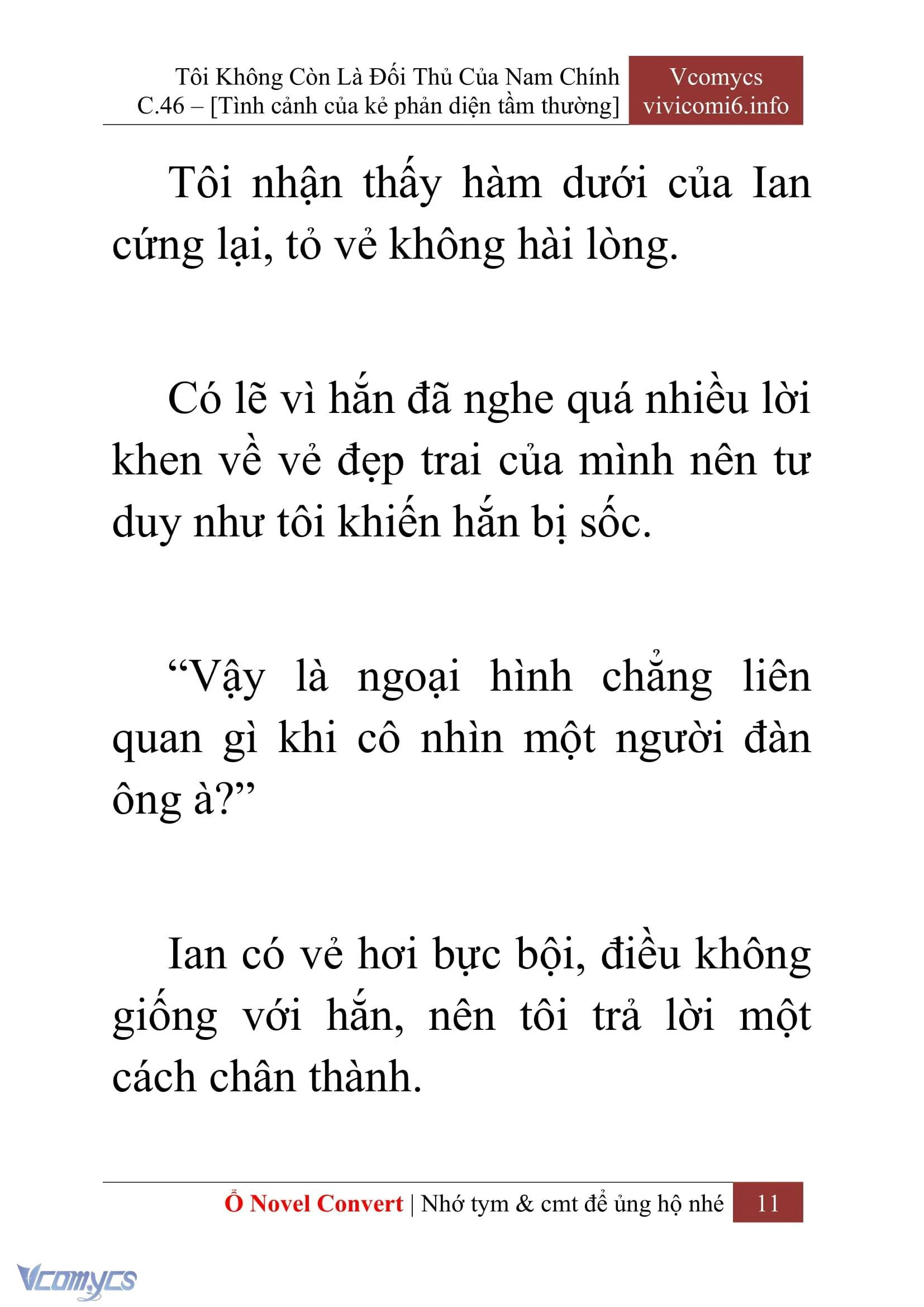 [Novel] Tôi Không Còn Là Đối Thủ Của Nam Chính Chapter  46 - 13