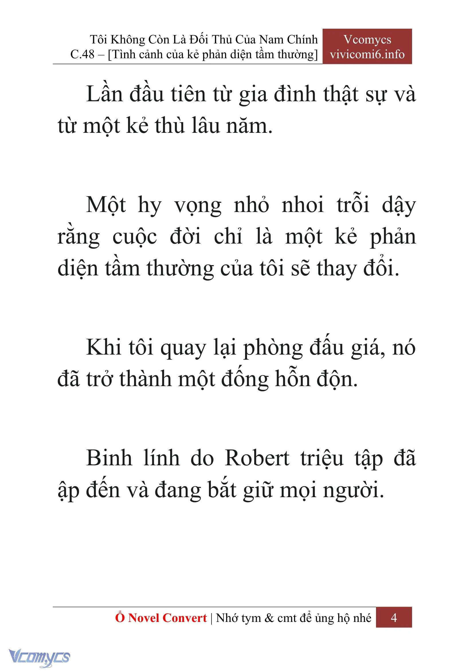 [Novel] Tôi Không Còn Là Đối Thủ Của Nam Chính Chapter  48 - 6