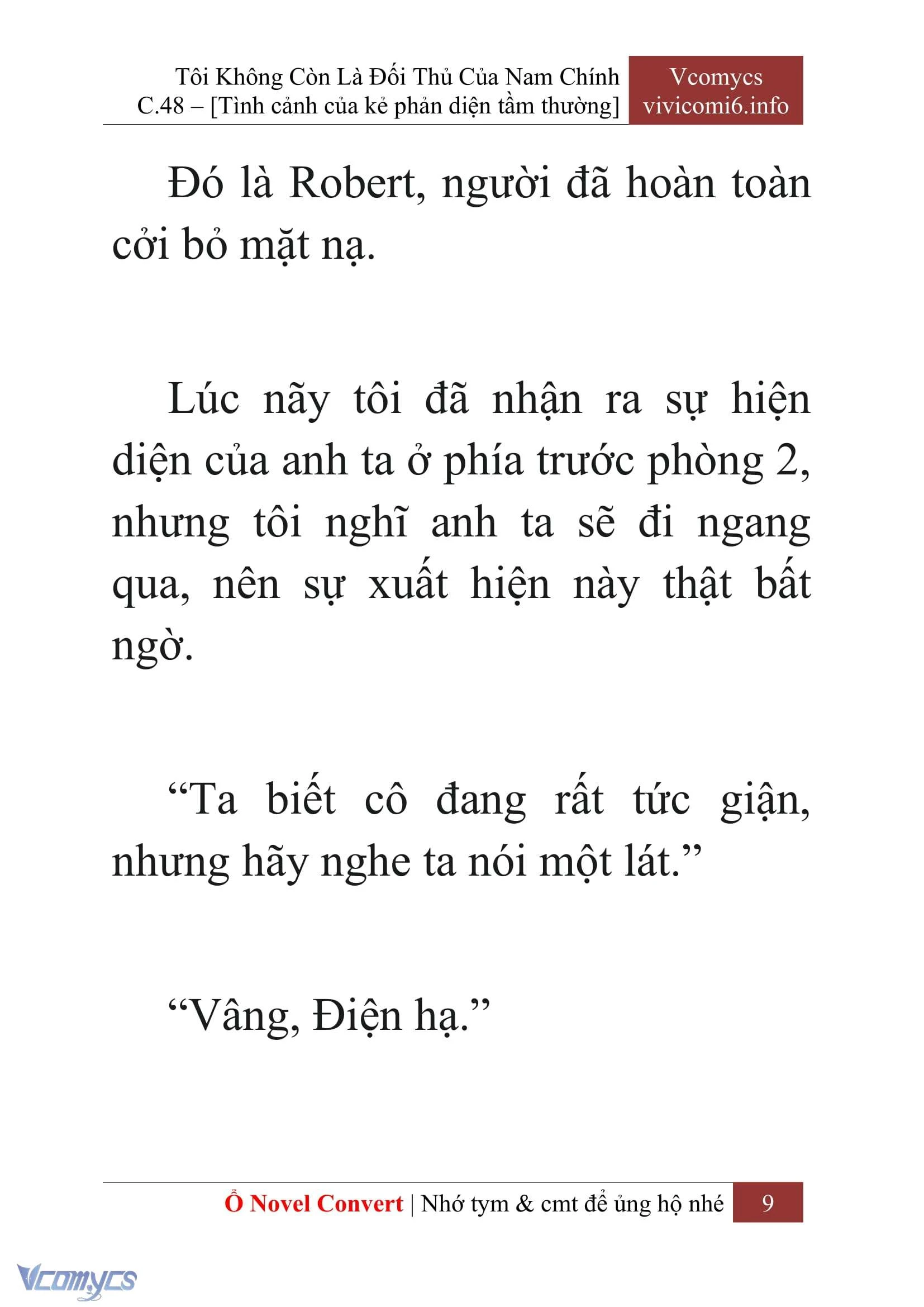 [Novel] Tôi Không Còn Là Đối Thủ Của Nam Chính Chapter  48 - 11
