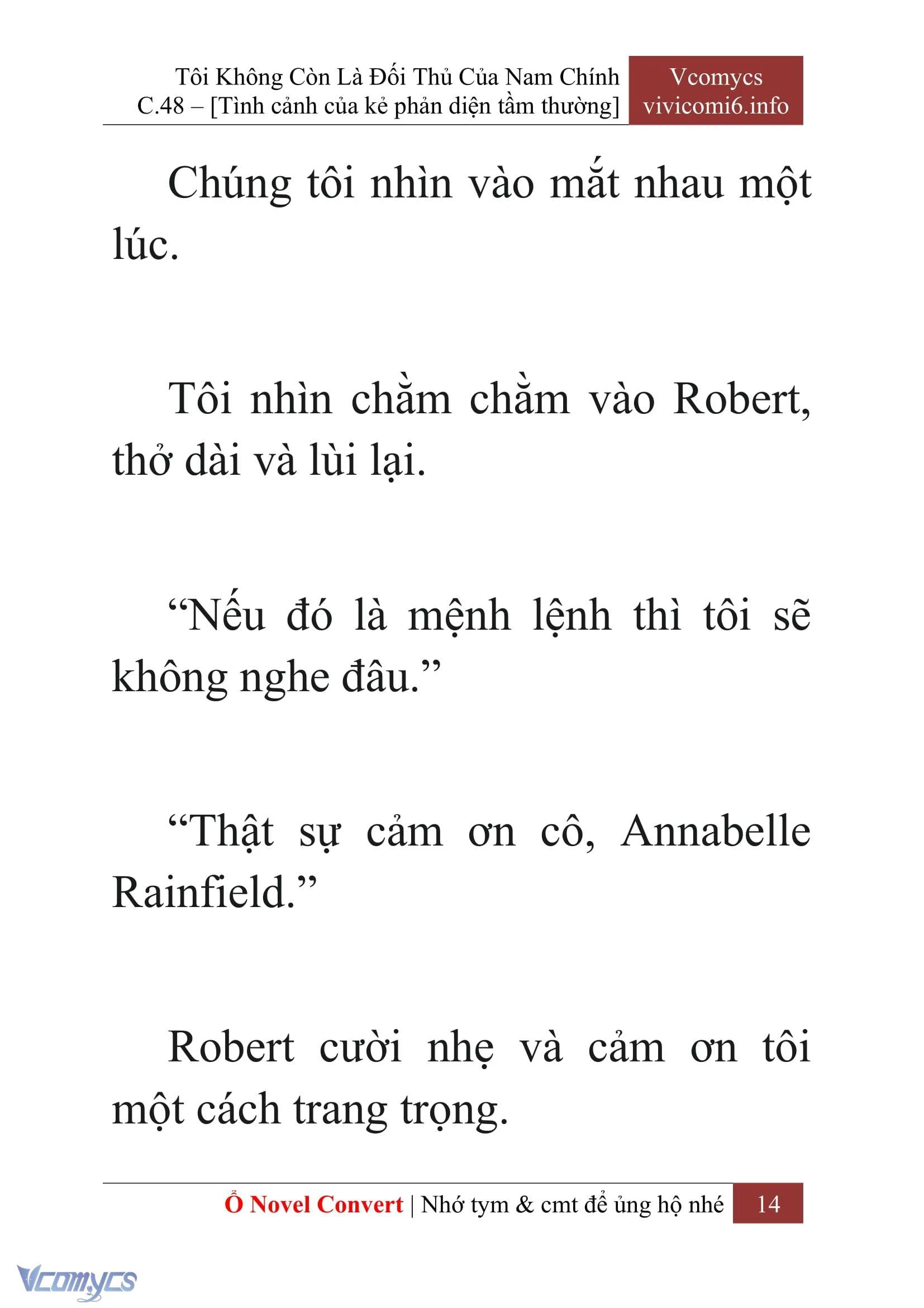 [Novel] Tôi Không Còn Là Đối Thủ Của Nam Chính Chapter  48 - 16