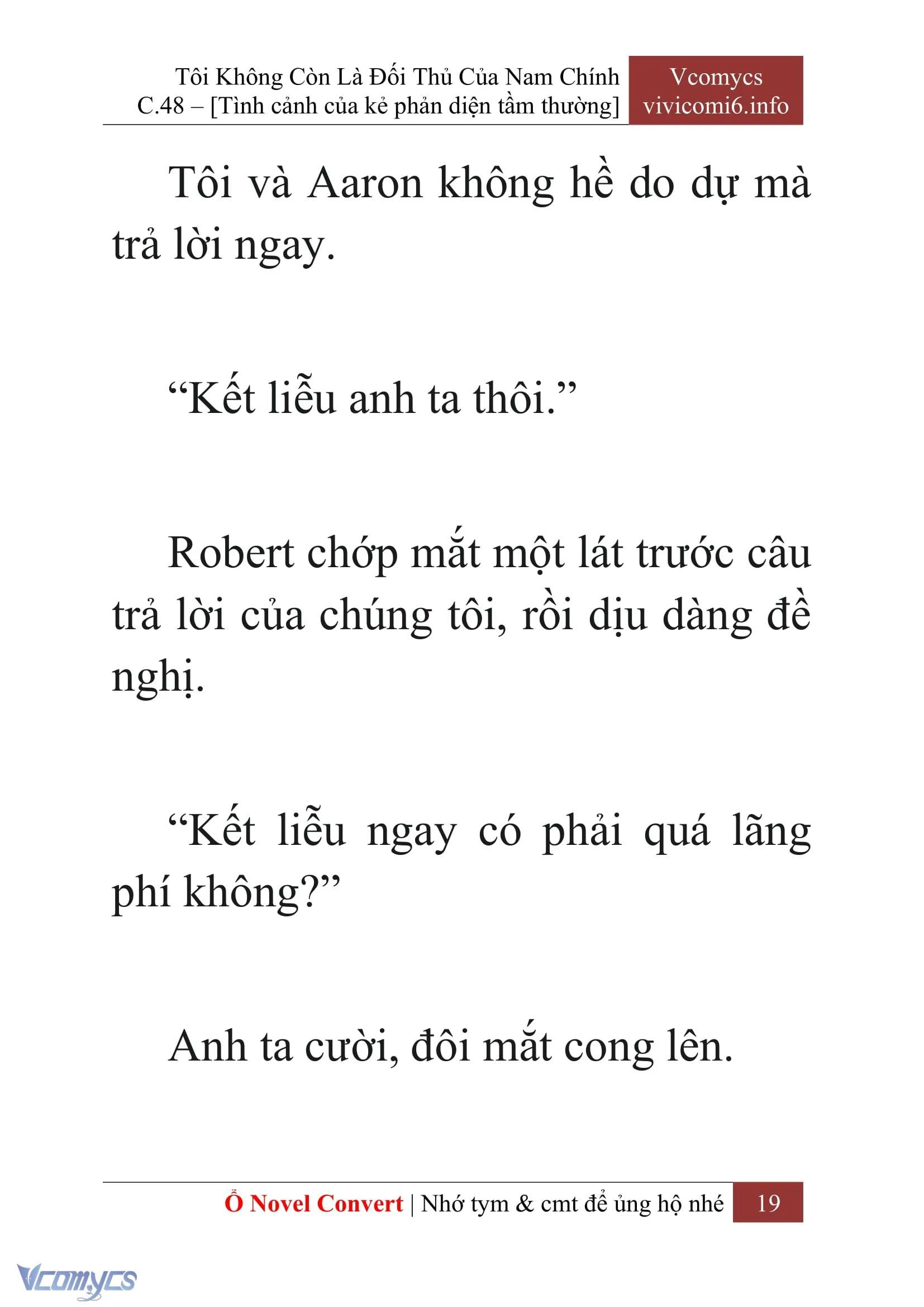 [Novel] Tôi Không Còn Là Đối Thủ Của Nam Chính Chapter  48 - 21