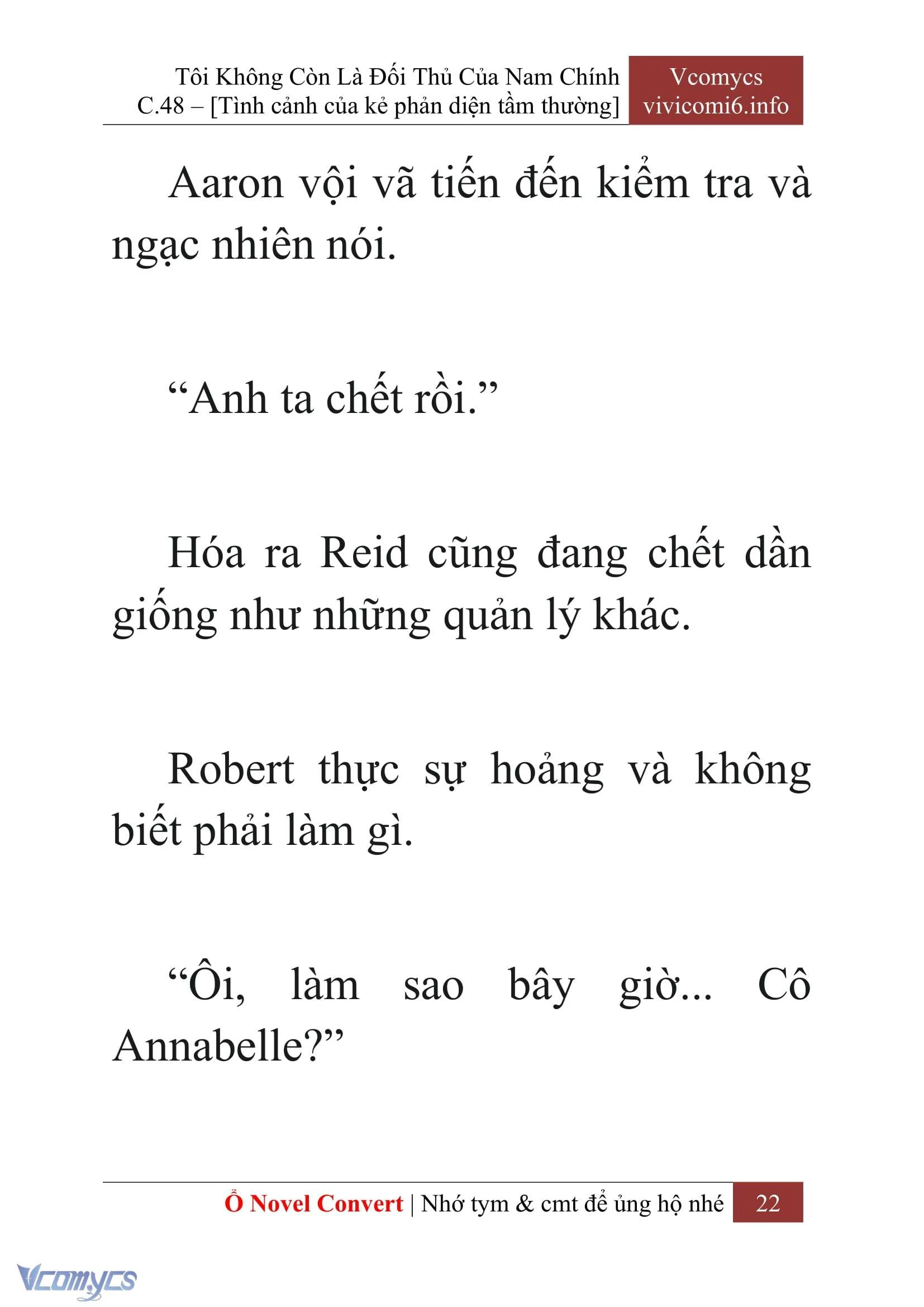 [Novel] Tôi Không Còn Là Đối Thủ Của Nam Chính Chapter  48 - 24