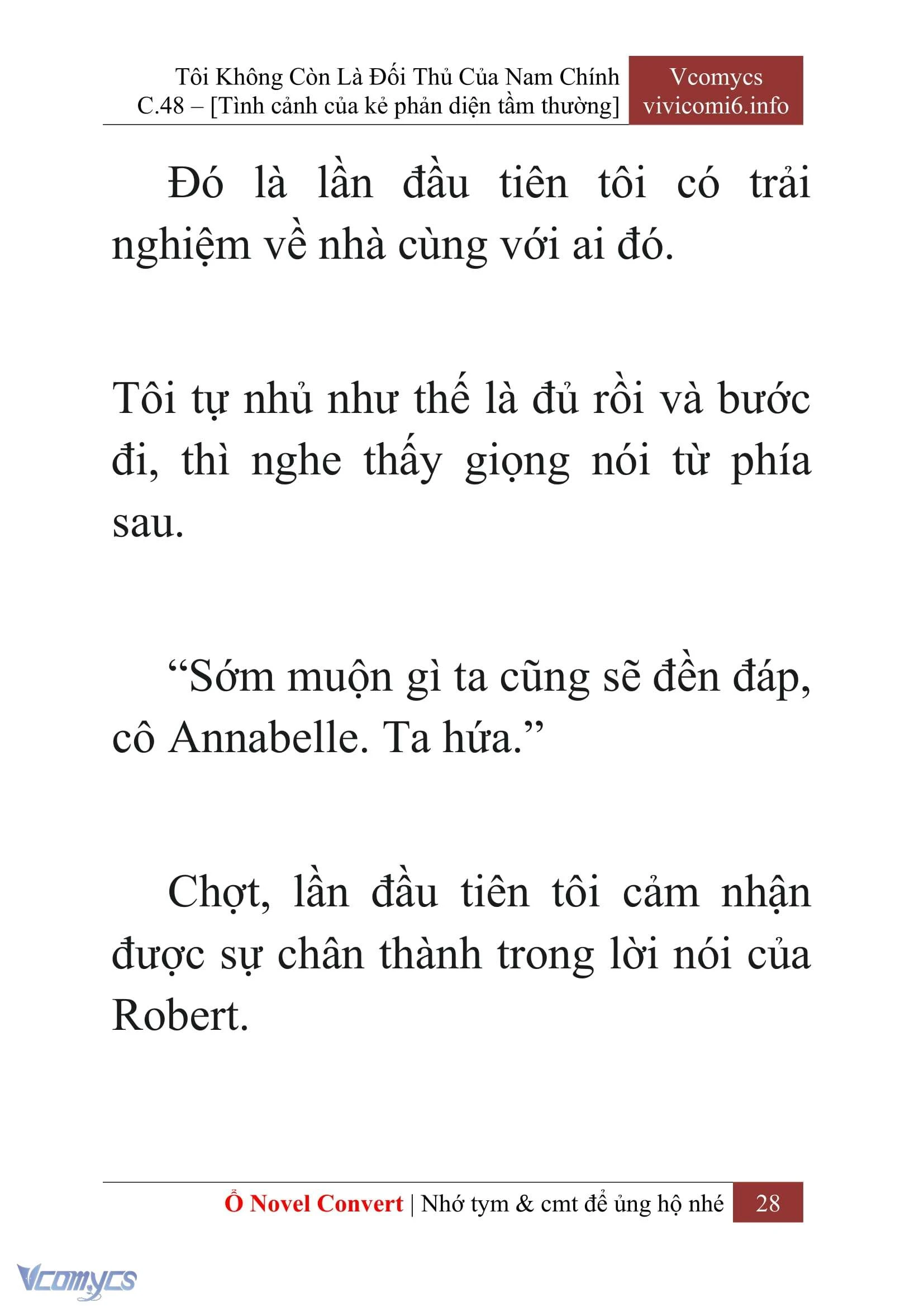 [Novel] Tôi Không Còn Là Đối Thủ Của Nam Chính Chapter  48 - 30