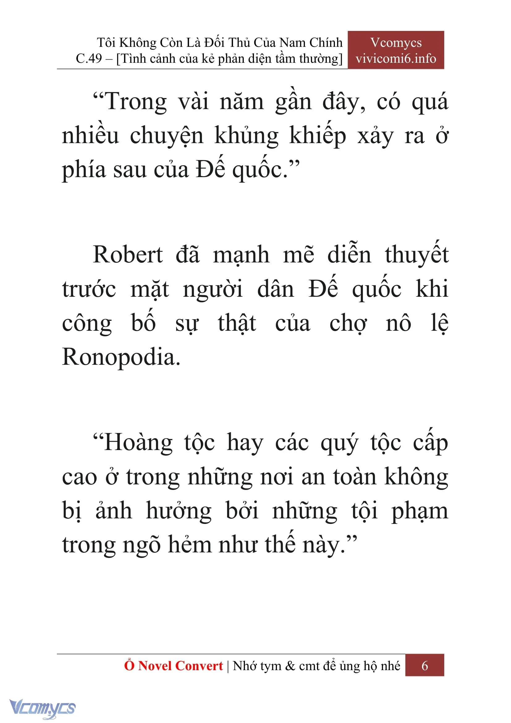 [Novel] Tôi Không Còn Là Đối Thủ Của Nam Chính Chapter  49 - 8