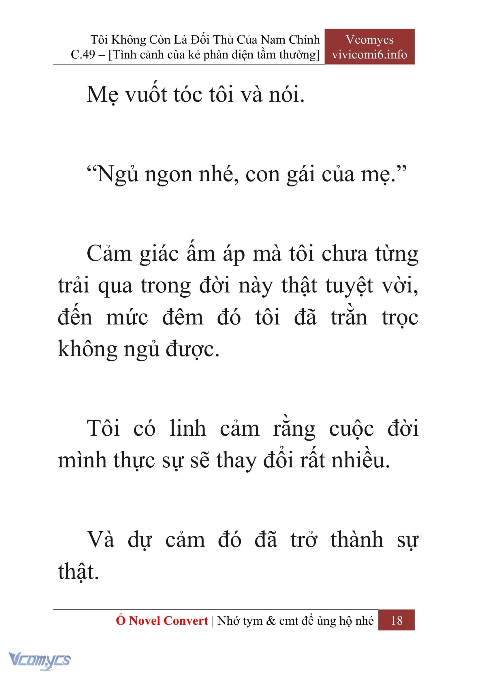 [Novel] Tôi Không Còn Là Đối Thủ Của Nam Chính Chapter  49 - 20