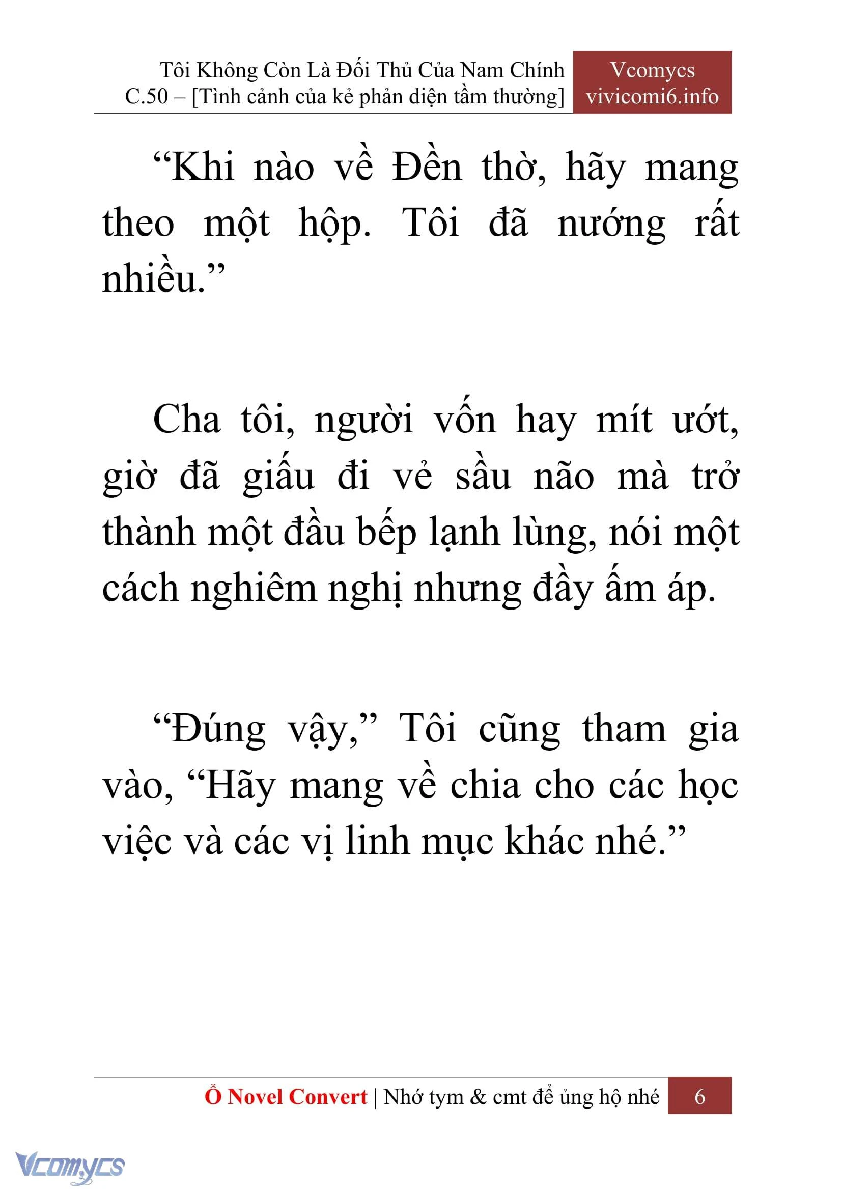 [Novel] Tôi Không Còn Là Đối Thủ Của Nam Chính Chapter  50 - 8