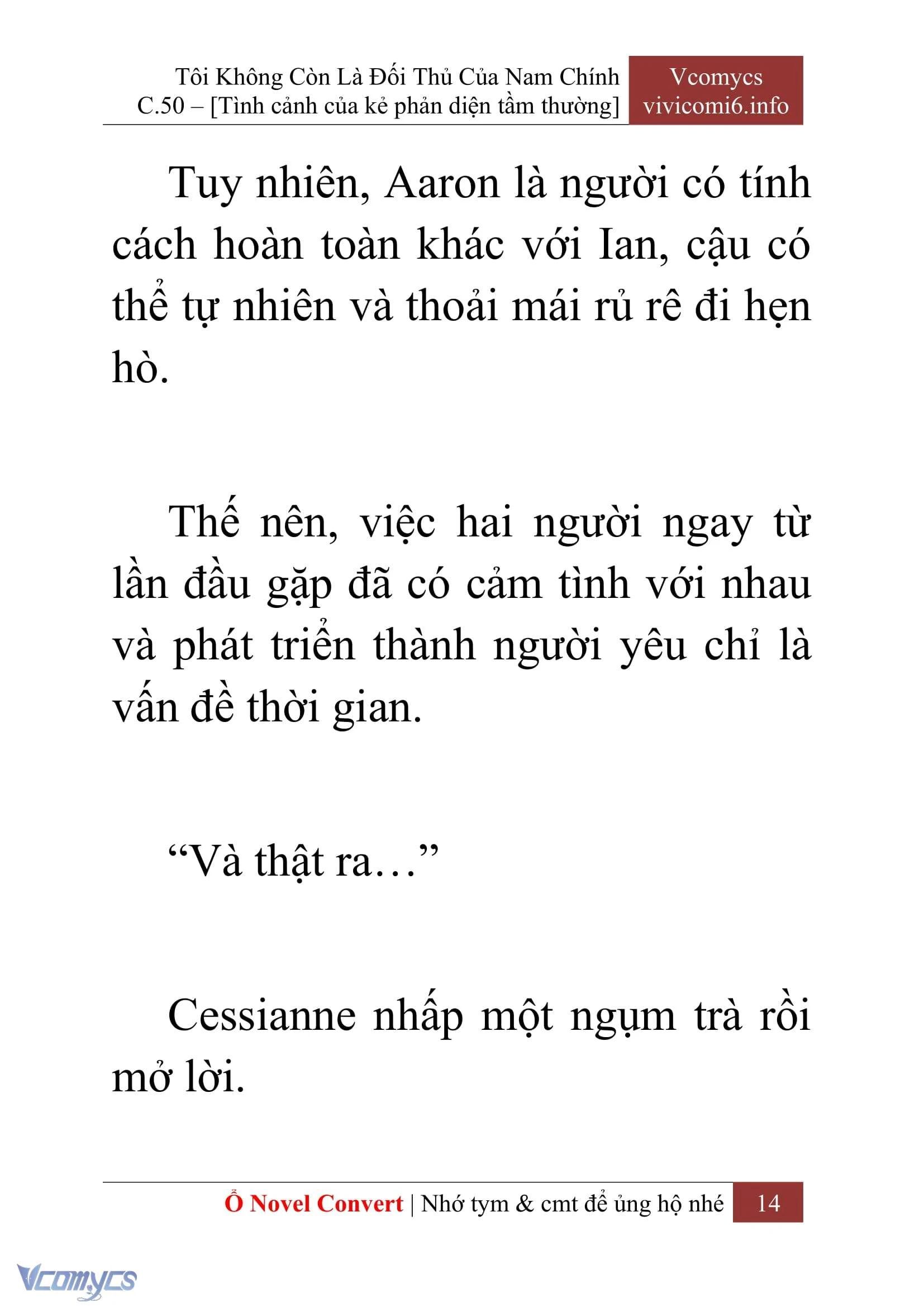 [Novel] Tôi Không Còn Là Đối Thủ Của Nam Chính Chapter  50 - 16