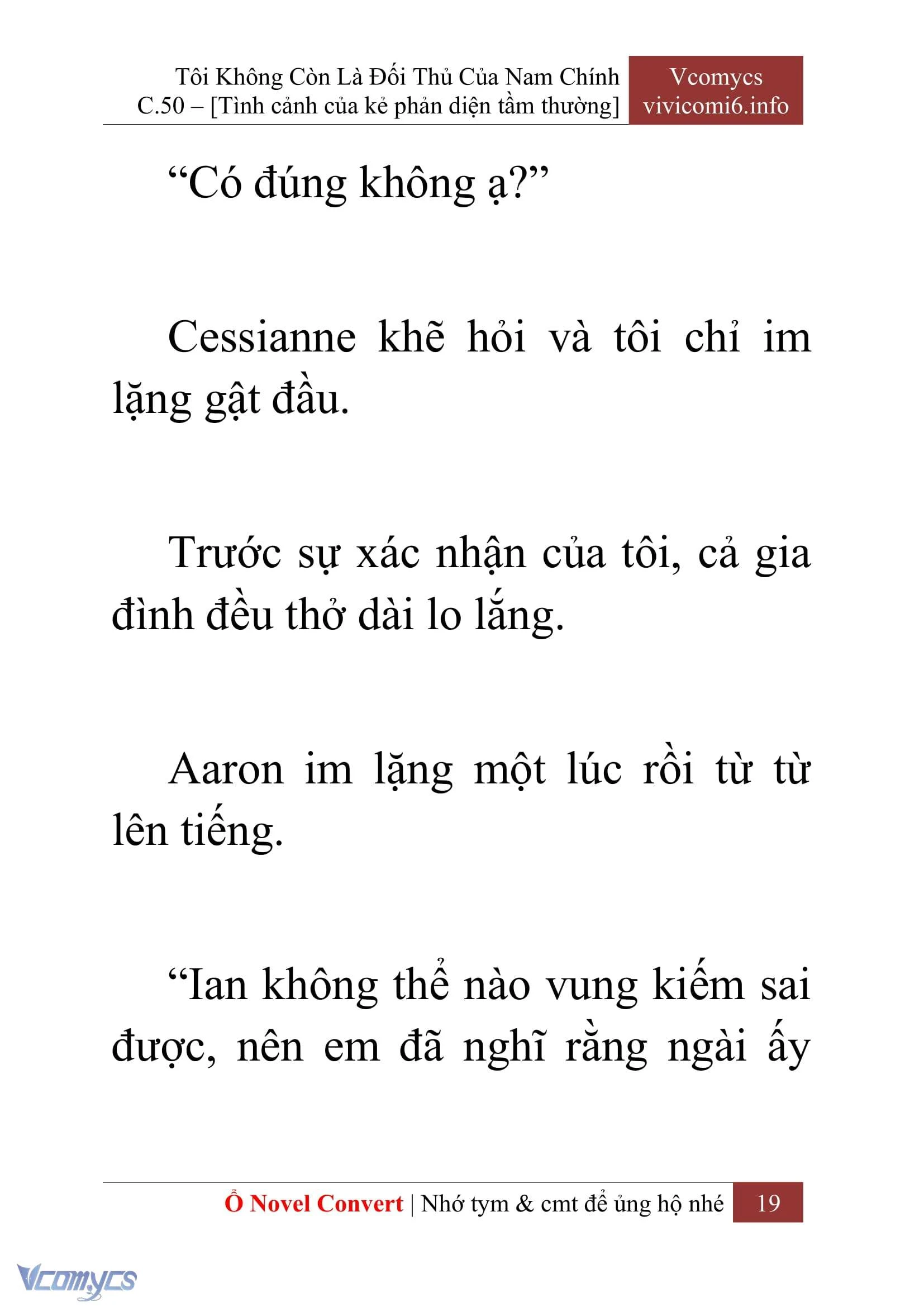 [Novel] Tôi Không Còn Là Đối Thủ Của Nam Chính Chapter  50 - 21