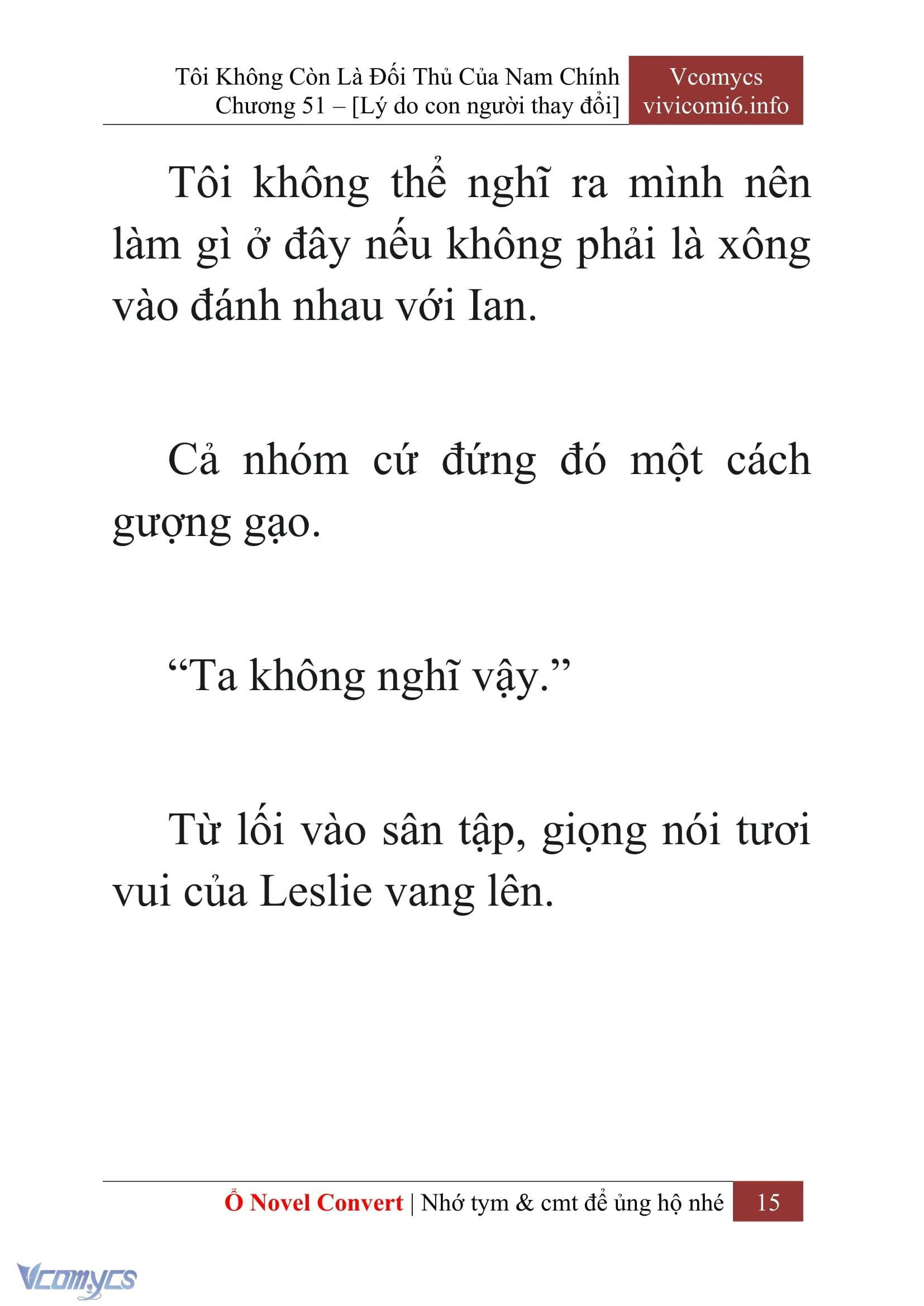 [Novel] Tôi Không Còn Là Đối Thủ Của Nam Chính Chapter  51 - 17