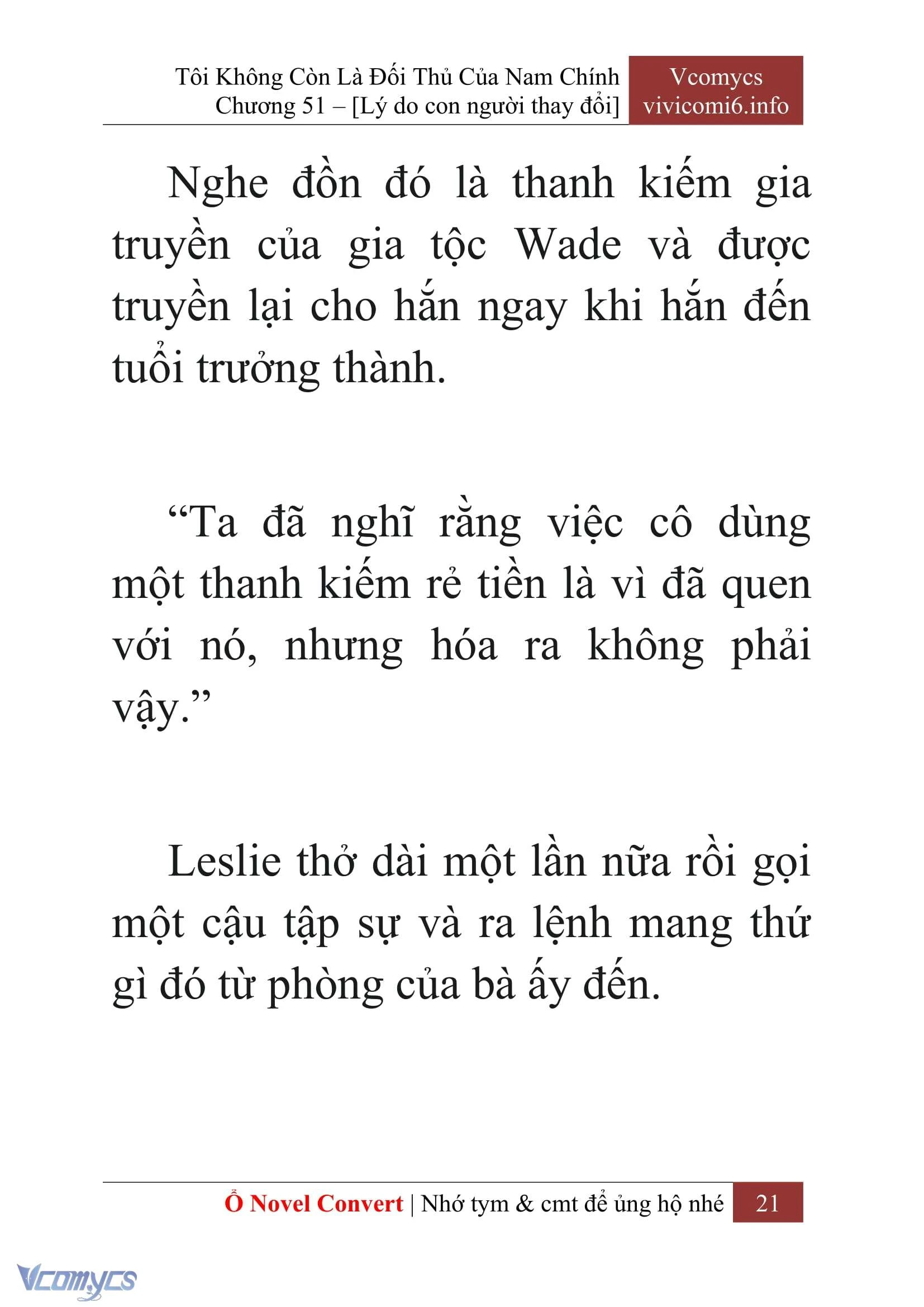 [Novel] Tôi Không Còn Là Đối Thủ Của Nam Chính Chapter  51 - 23