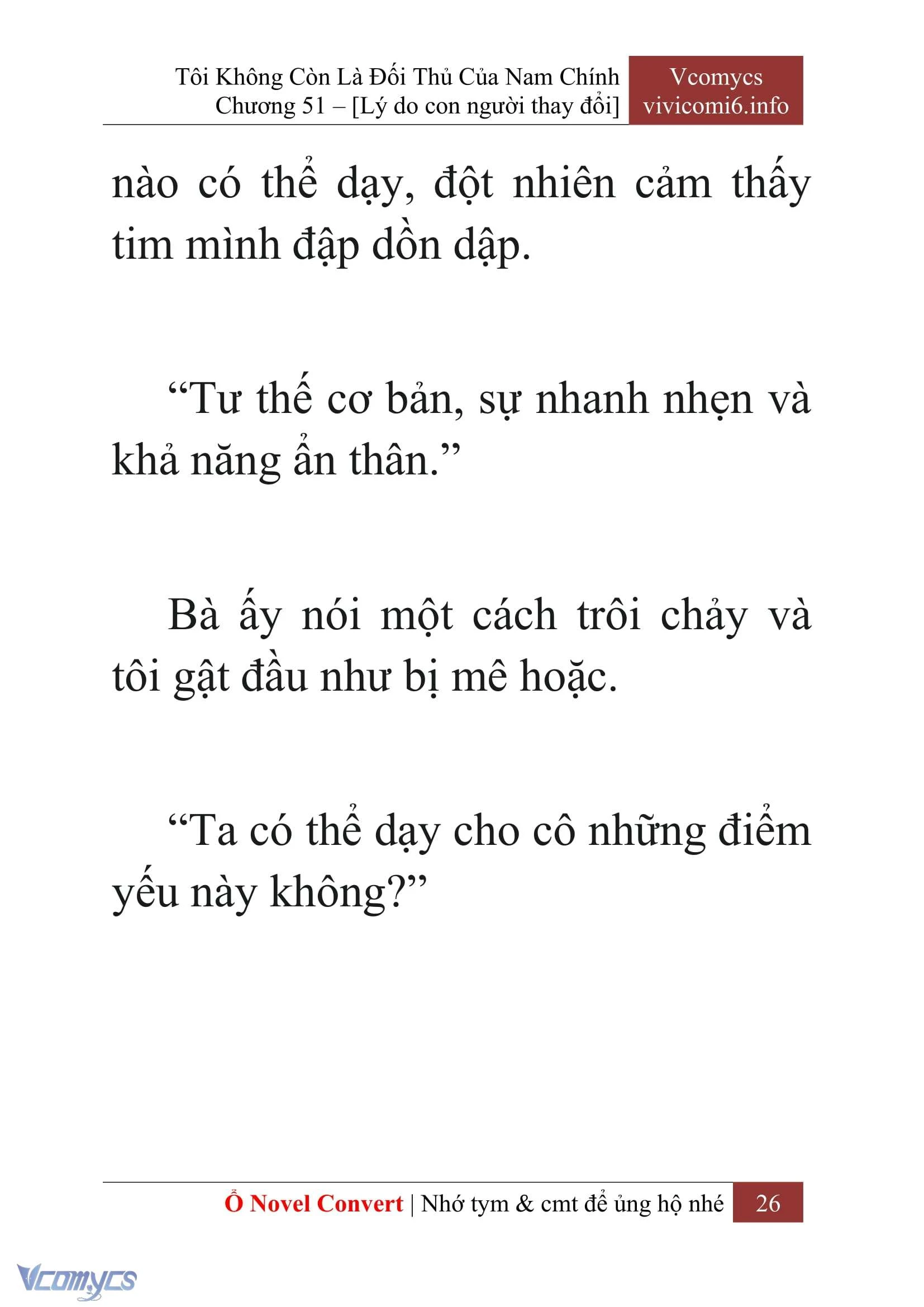 [Novel] Tôi Không Còn Là Đối Thủ Của Nam Chính Chapter  51 - 28