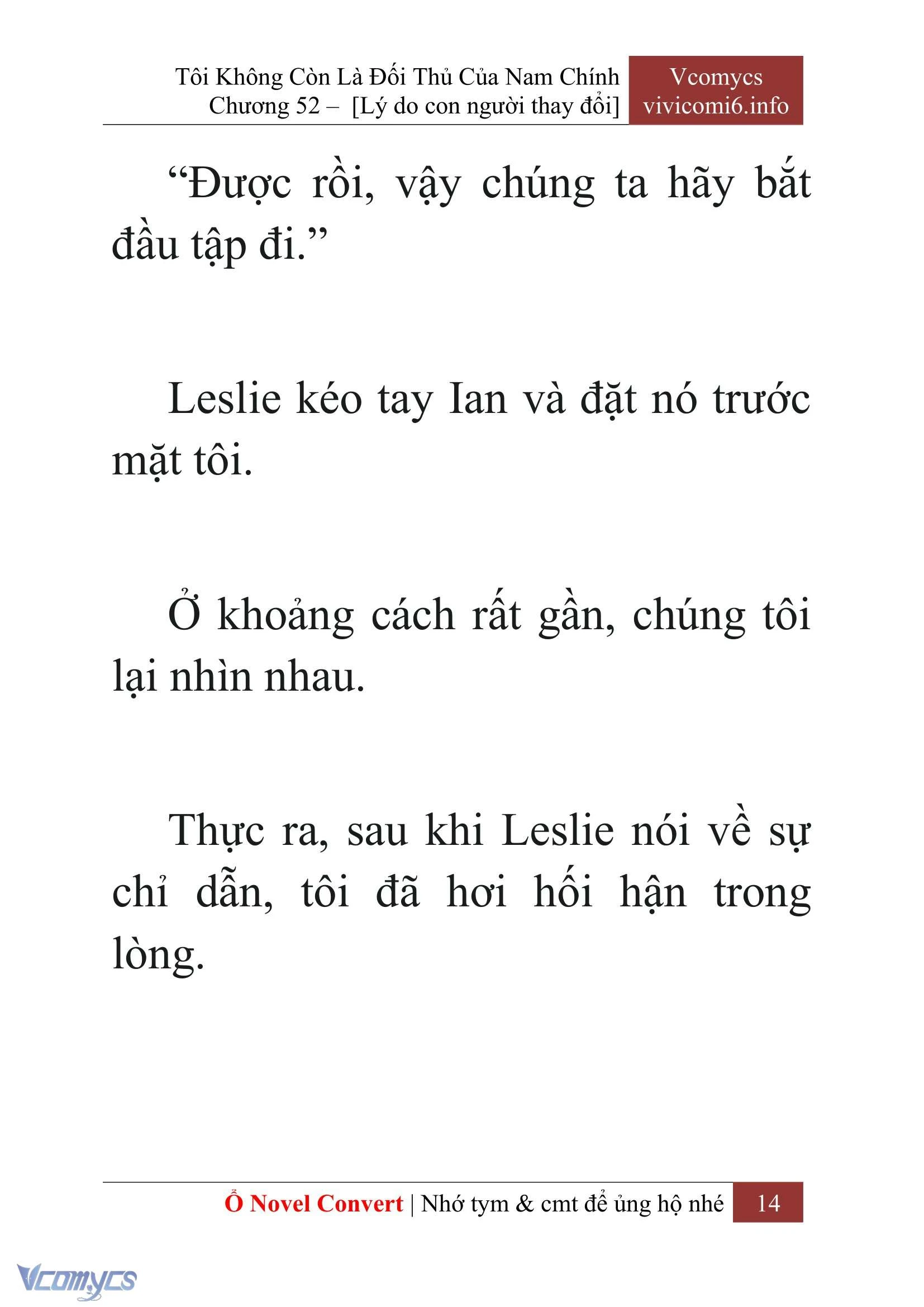 [Novel] Tôi Không Còn Là Đối Thủ Của Nam Chính Chapter  52 - 16