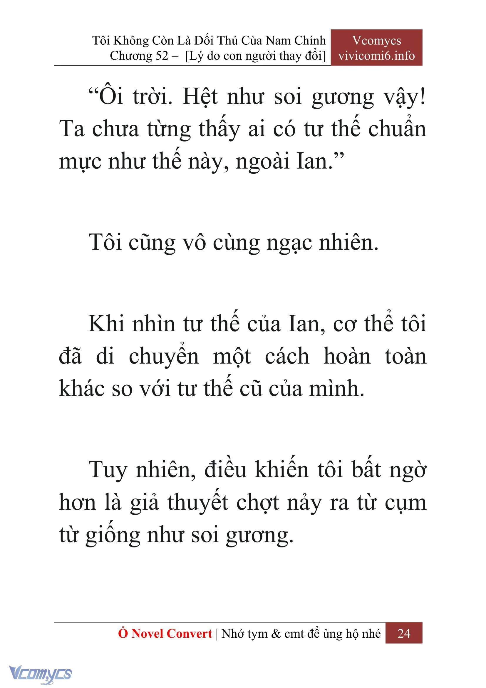 [Novel] Tôi Không Còn Là Đối Thủ Của Nam Chính Chapter  52 - 26