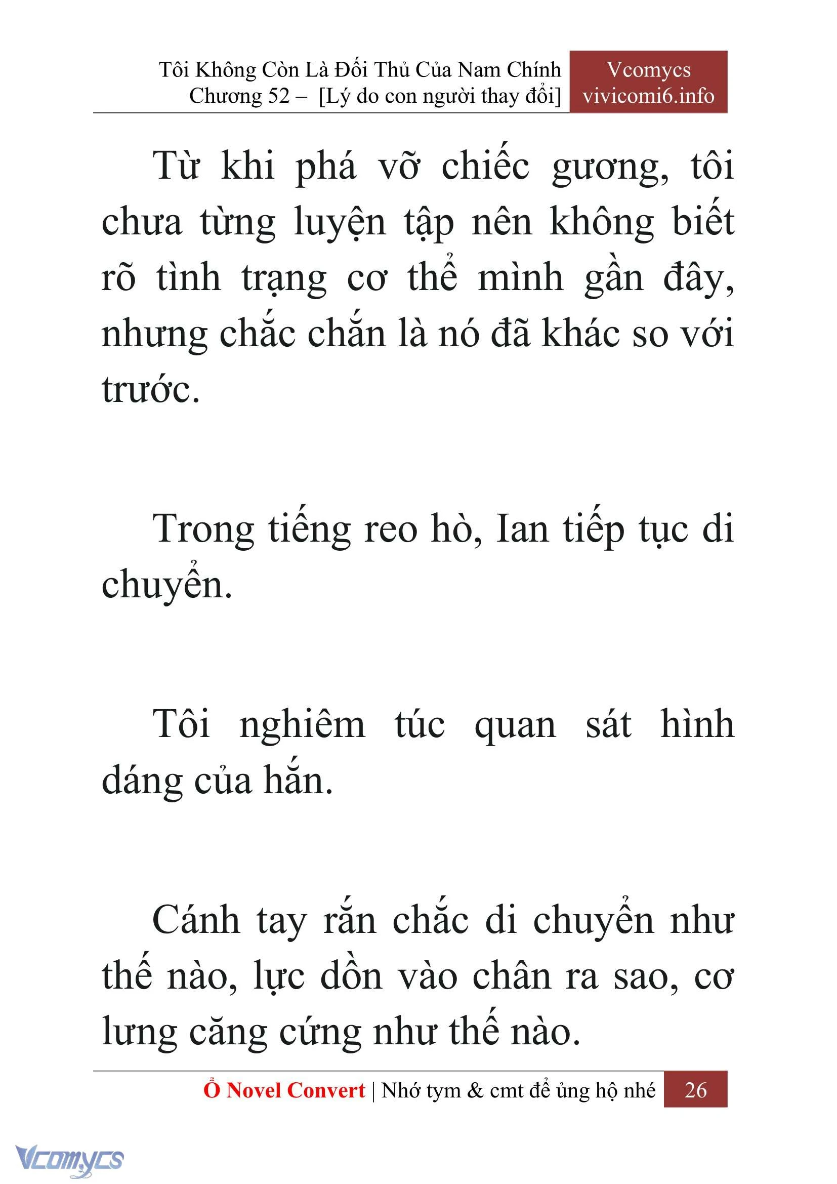 [Novel] Tôi Không Còn Là Đối Thủ Của Nam Chính Chapter  52 - 28
