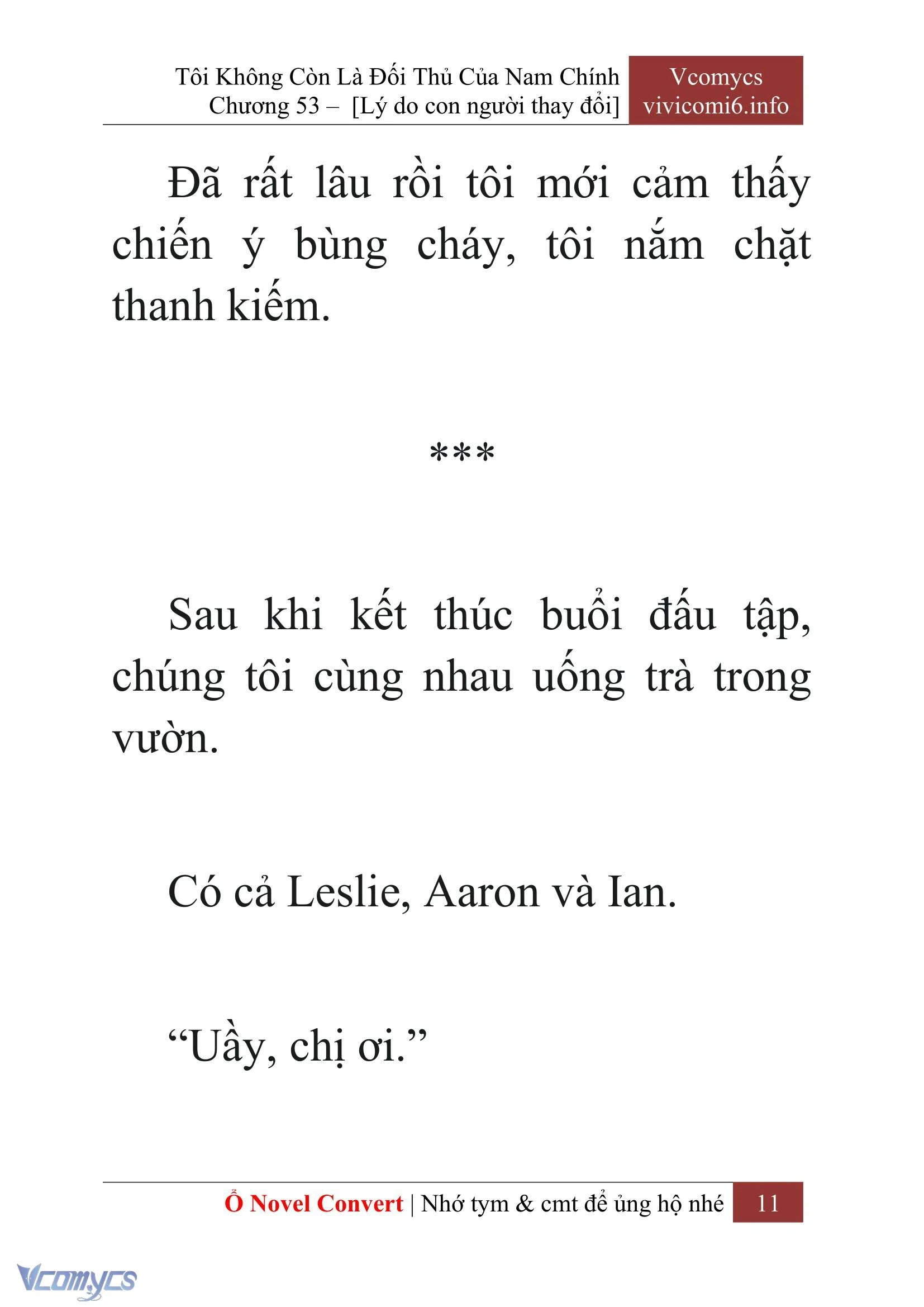 [Novel] Tôi Không Còn Là Đối Thủ Của Nam Chính Chapter  53 - 13